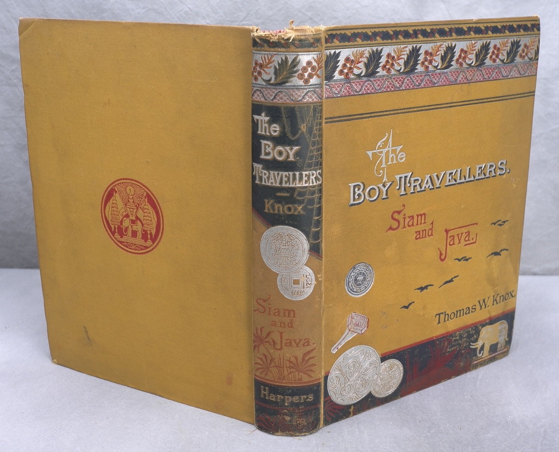 The Boy Travellers in the Far East, Siam and Java, Thomas Knox, Harper, 1881!