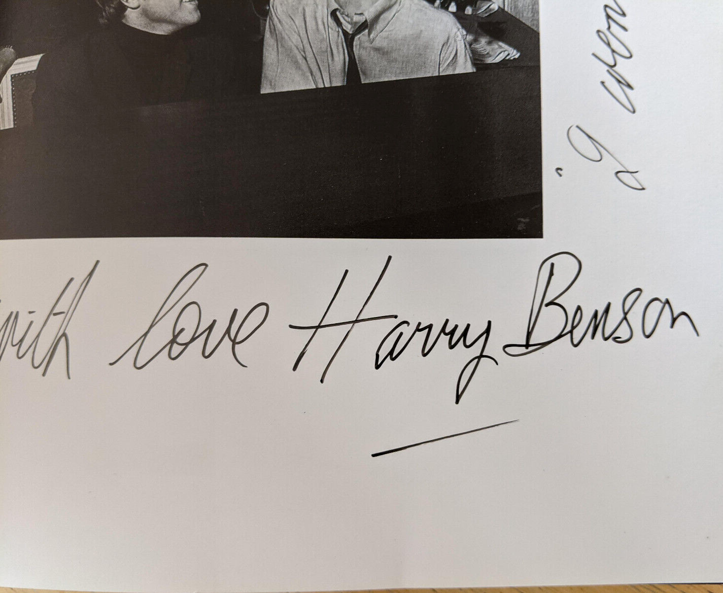 The Beatles Now And Then Harry Benson SIGNED Large Paperback