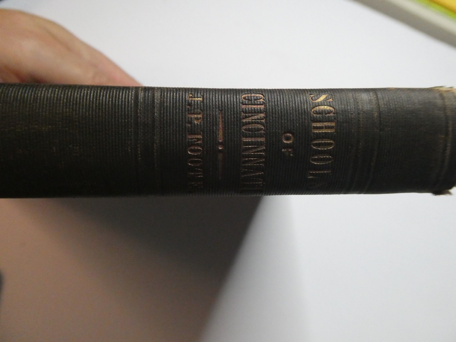 1855 The Schools of Cincinnati and Its Vicinity John P. Foote