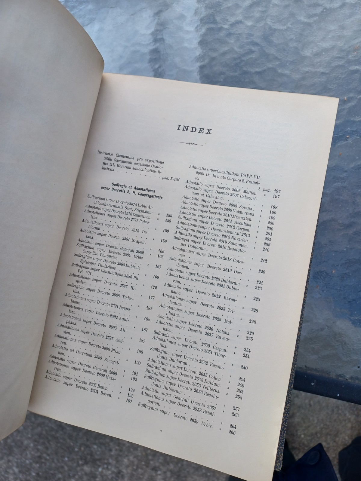 1898 Decreta Authentica Latin Decrees from the Sacred Congregation of Rites