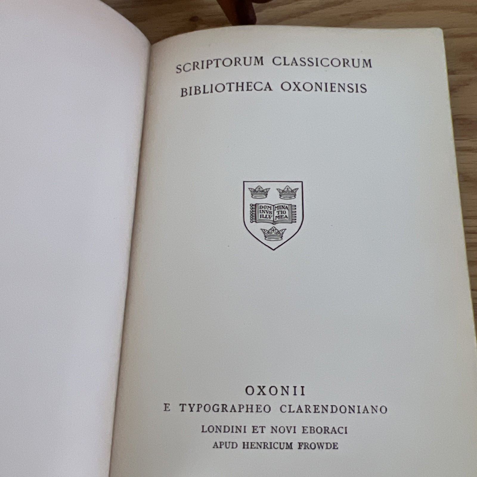 Vintage Oxford Classical Text Series Books X 3 Ancient Greek/latin Inc Evripidis