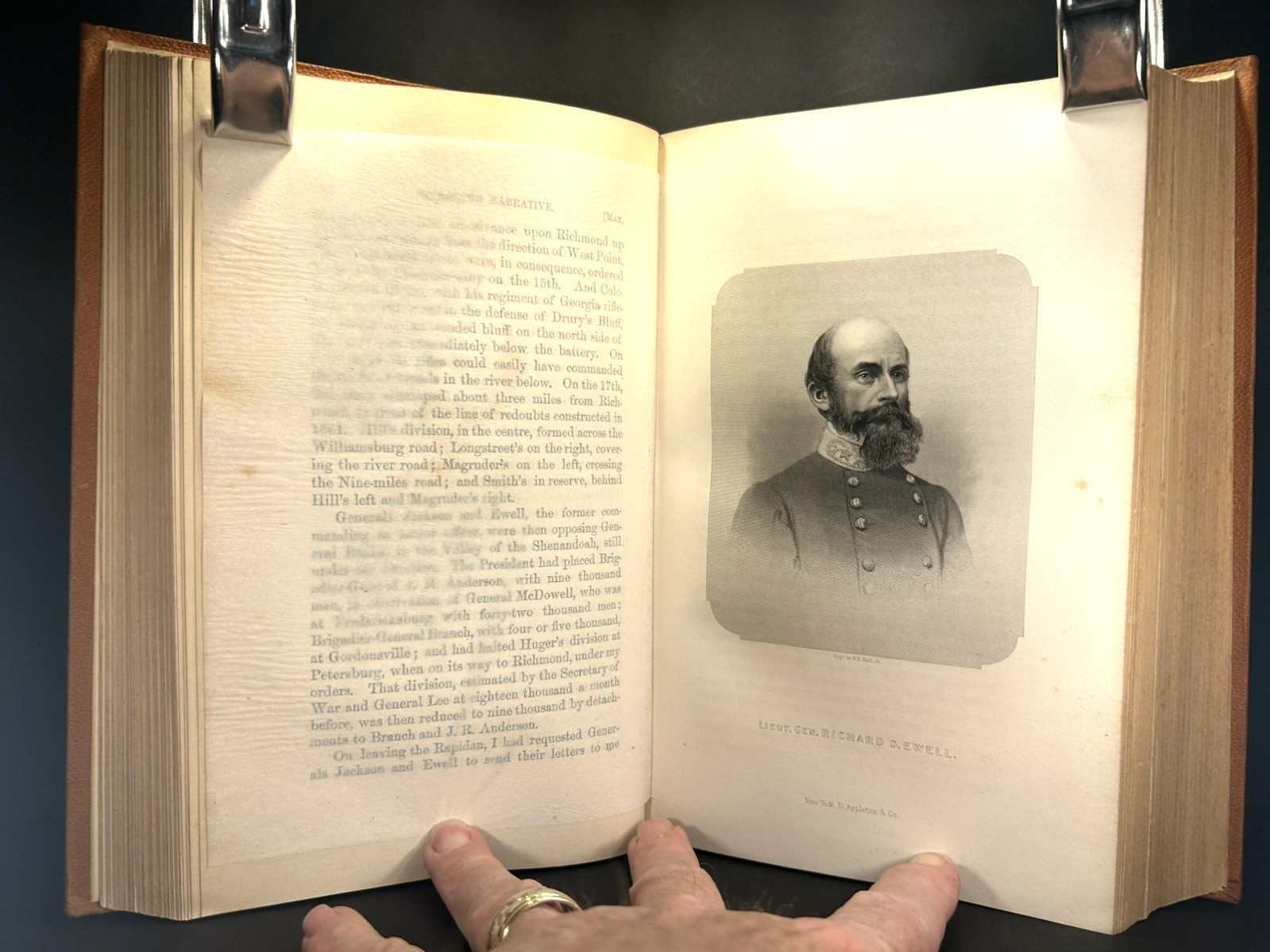 Civil War MILITARY OPERATIONS by JOSEPH E. JOHNSTON Confederate GENERAL Ill.1874