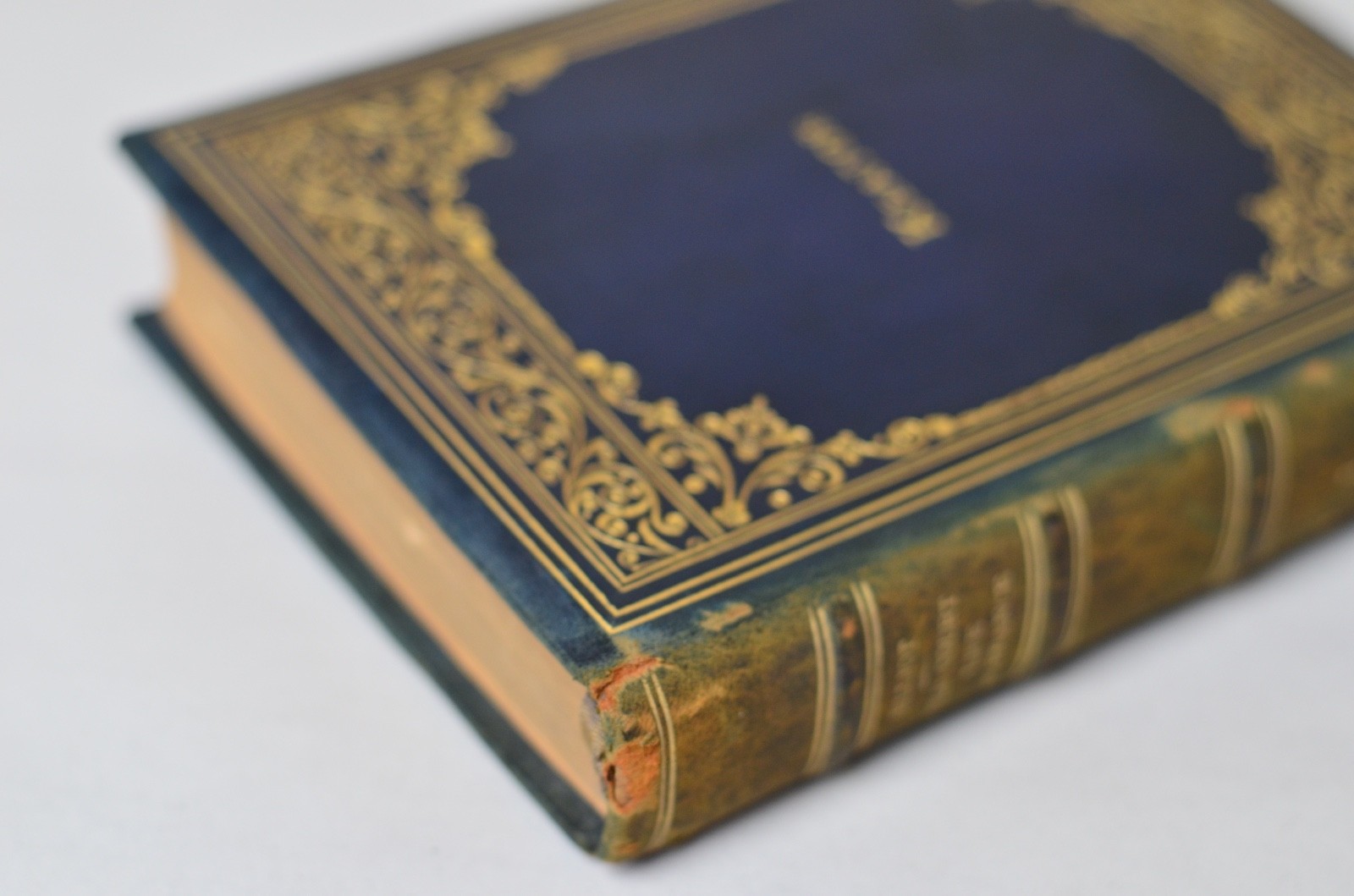 Antique Leather Bound Old Court Life in France by Frances Elliot c. 1880 – Vol I
