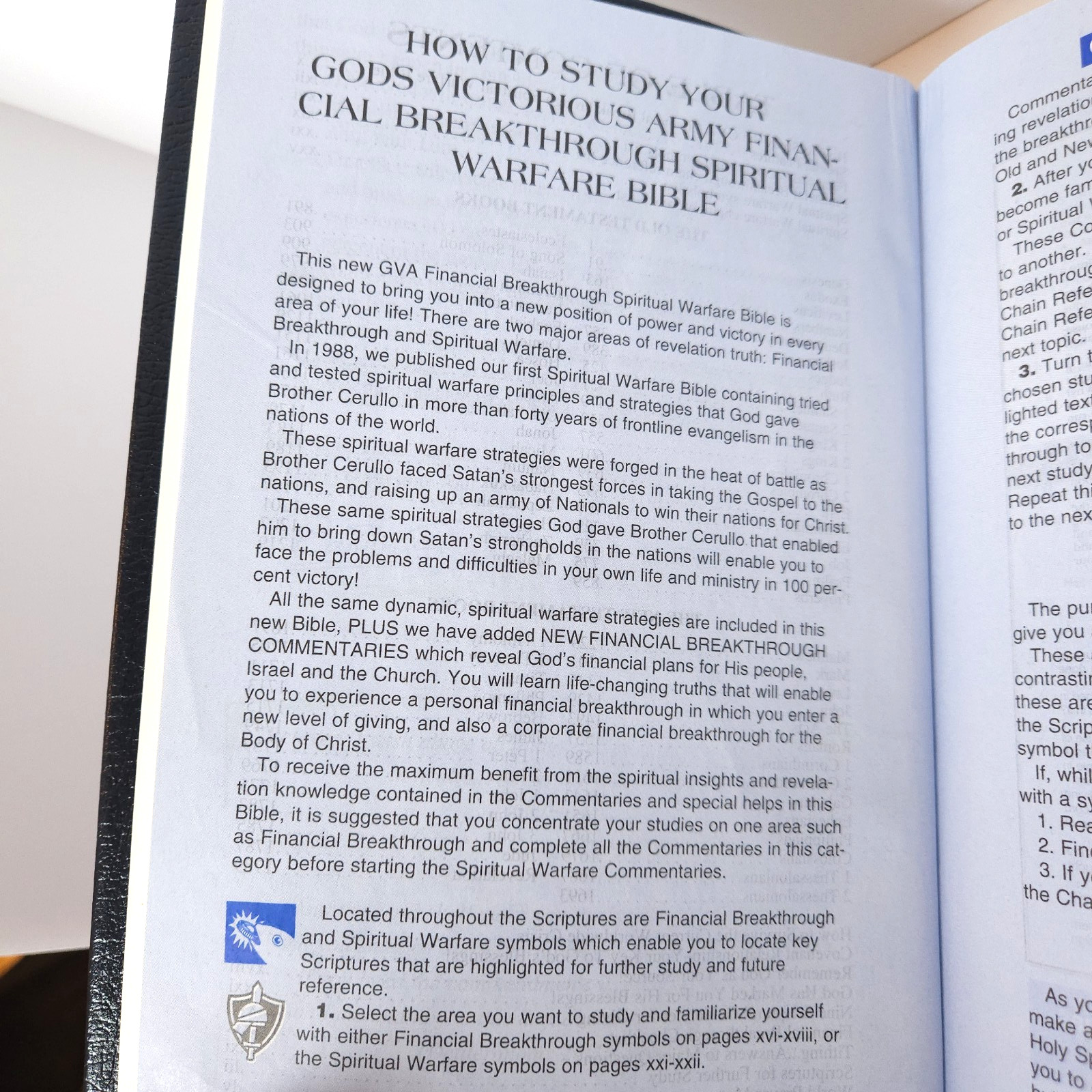 Morris Cerullo God’s Victorious Army Bible Spiritual Warfare KJV Very Good