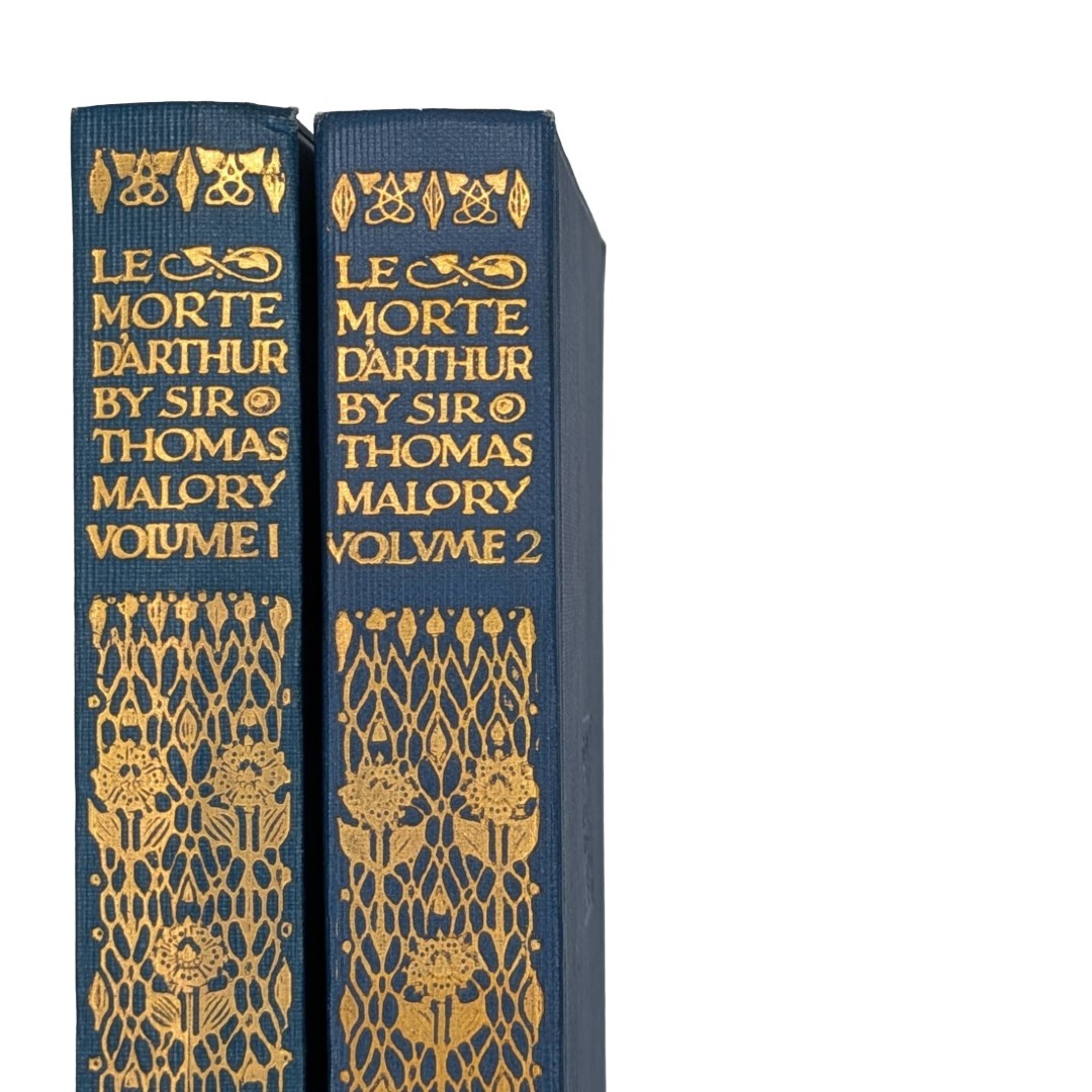 Thomas Malory, King Arthur, Two Books, Very Good, 1912