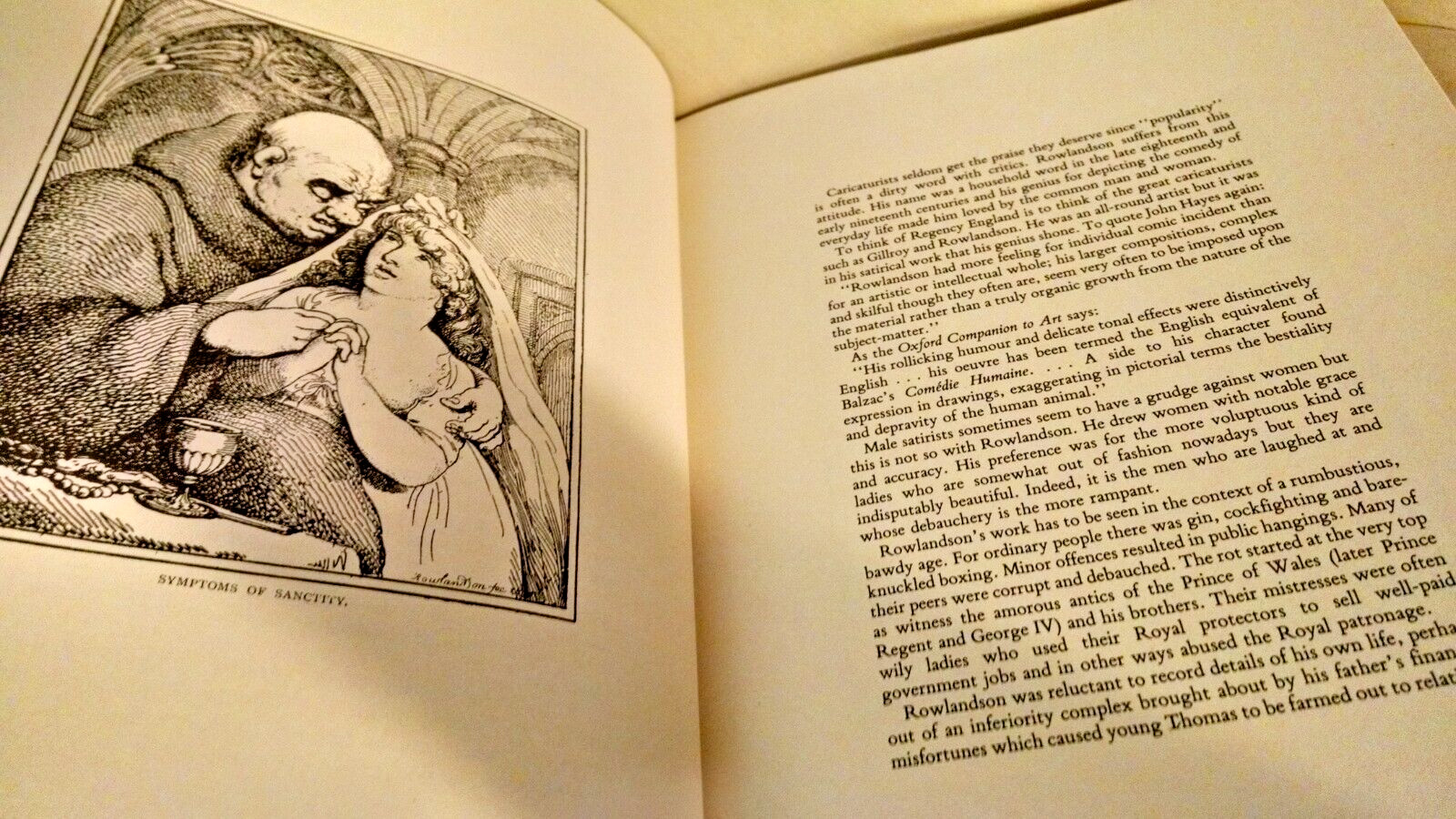 AMOROUS ILLUSTRATIONS OF THOMAS ROWLANDSON HC/DJ BIBLIOPHILE BOOKS 1983 LONDON.