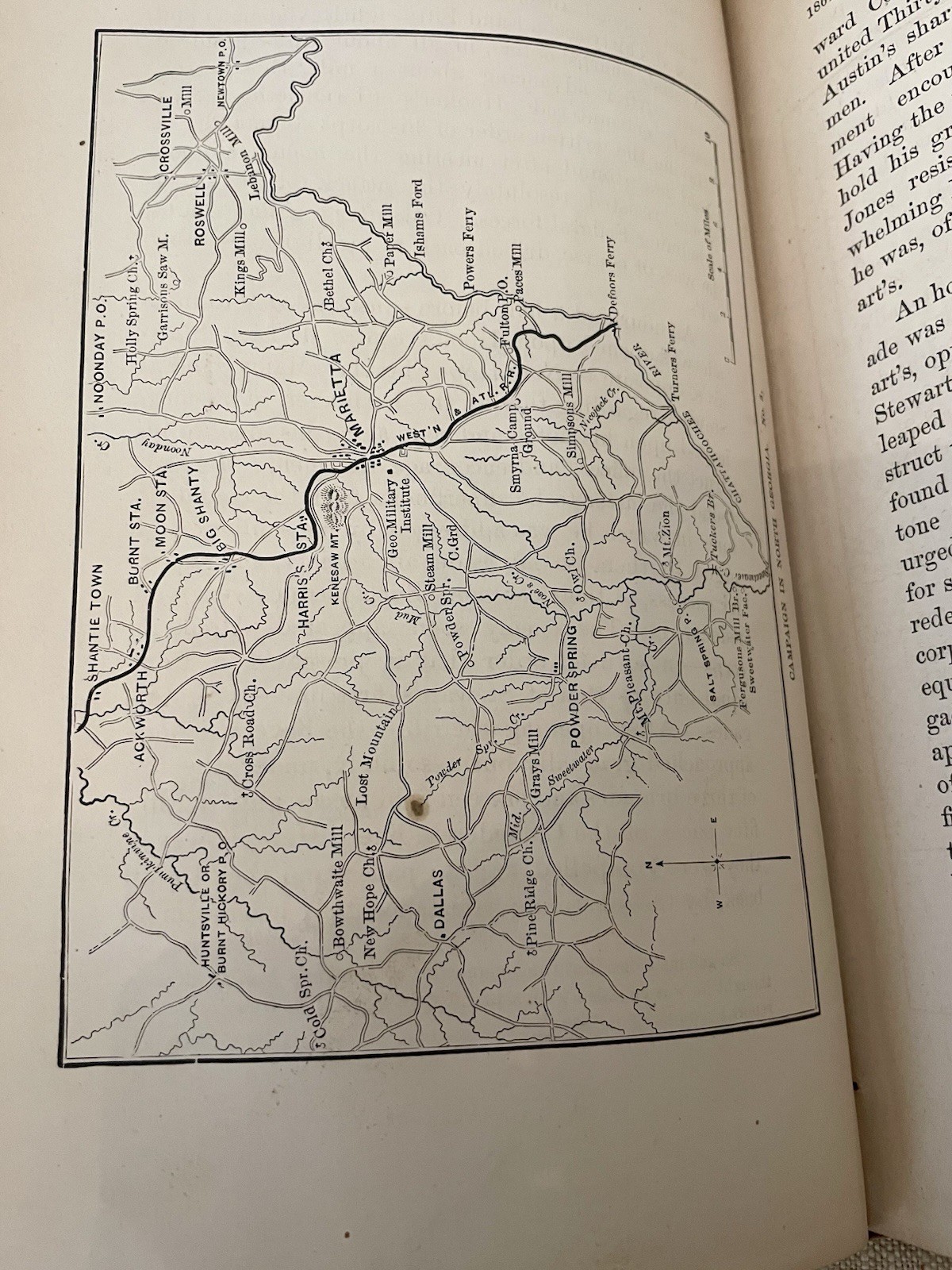 1874 Military Operations Book