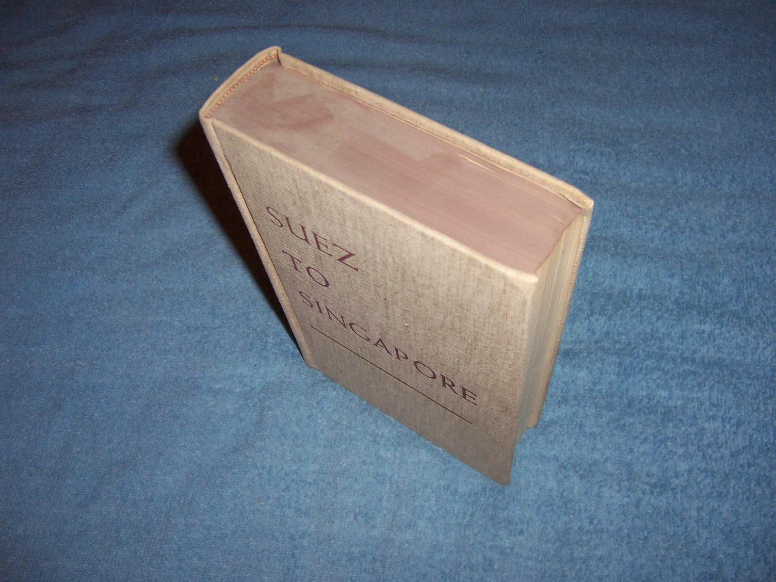 SUEZ TO SINGAPORE by Cecil Brown/1st Ed/Hc/Military/War/WWII 1939-45