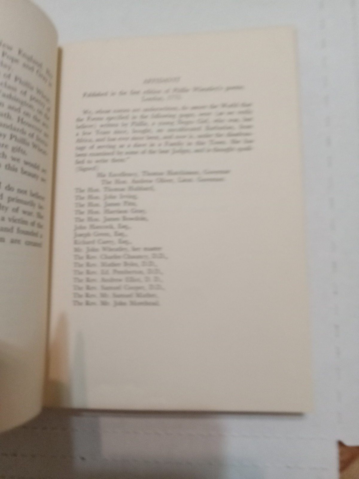 STORY OF PHILLIS WHEATLEY: THE POETESS OF THE AMERICAN REVOLUTION by Graham