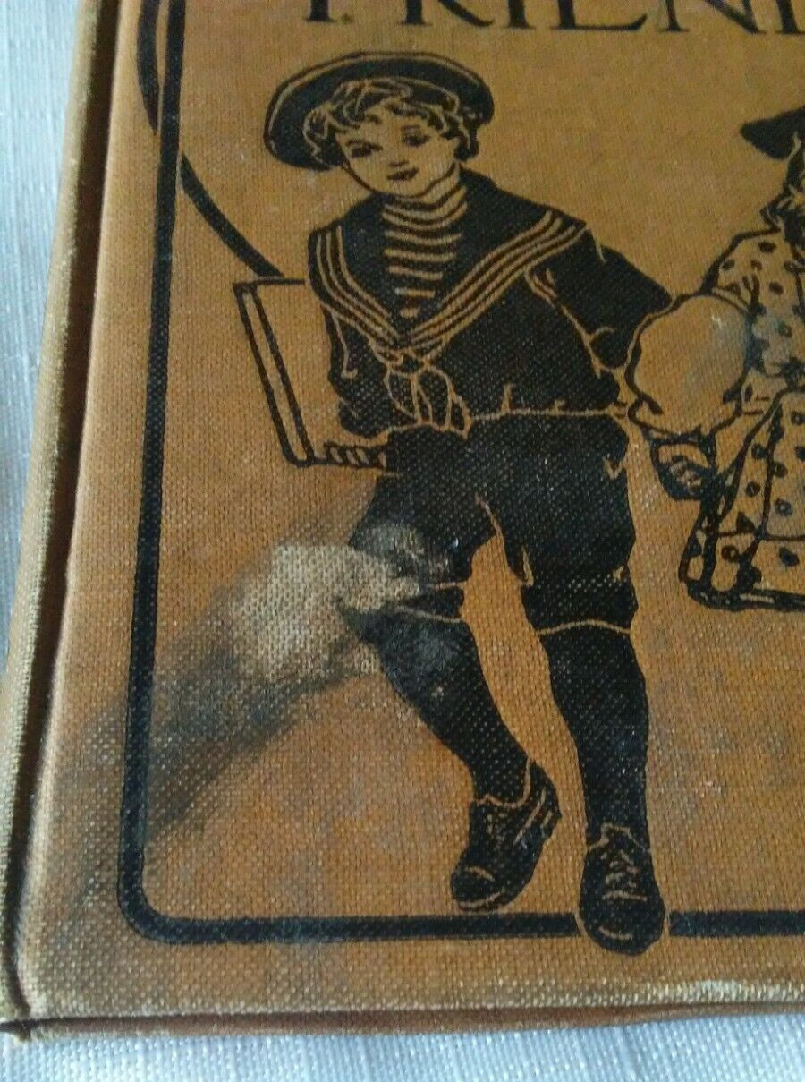 Lot Of Two Antique Children’s Books 1919 Tony’s Pets/Two Little Friends