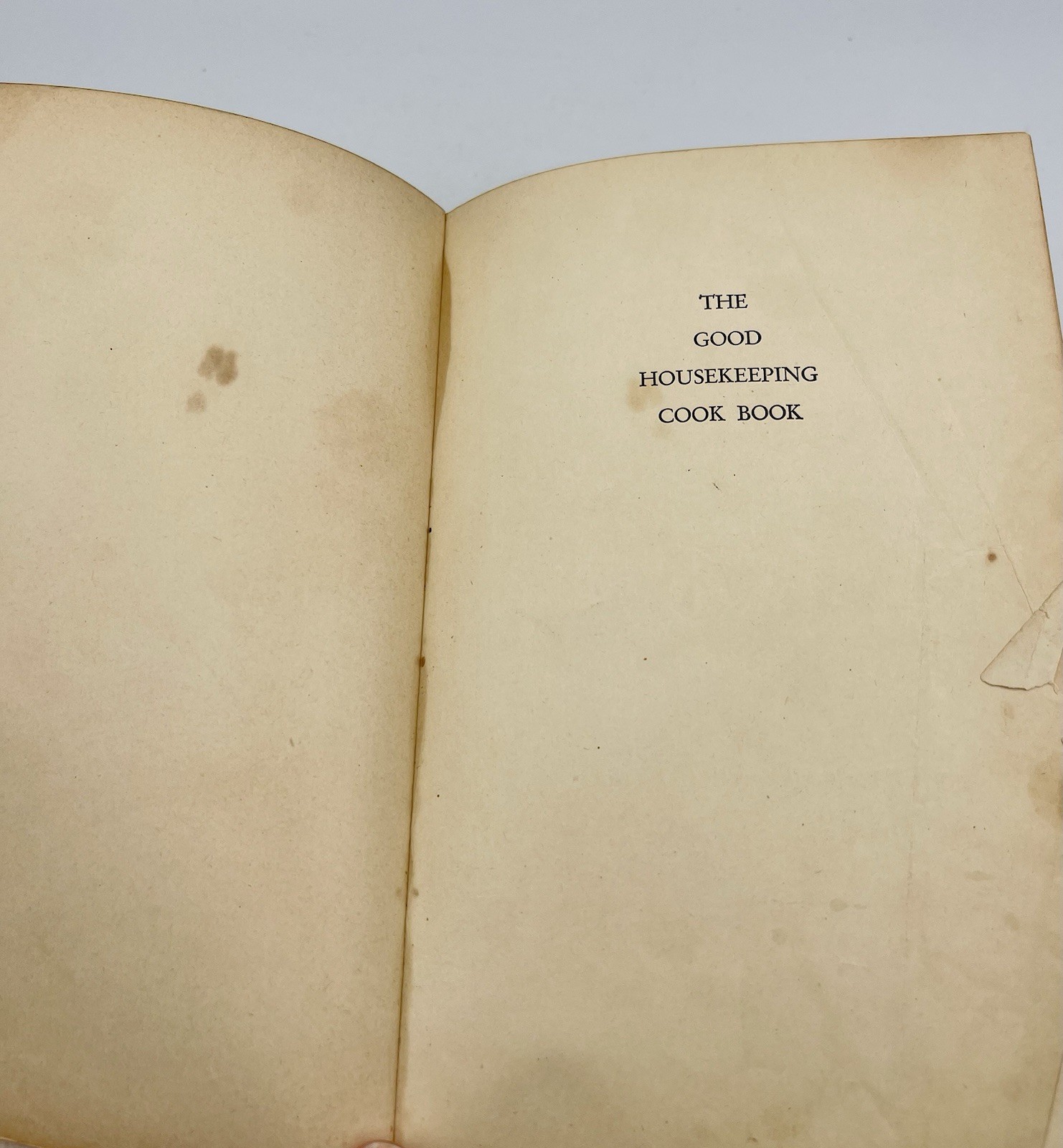 The Good Housekeeping Cook Book 7th Ed. Completely Revised 1944