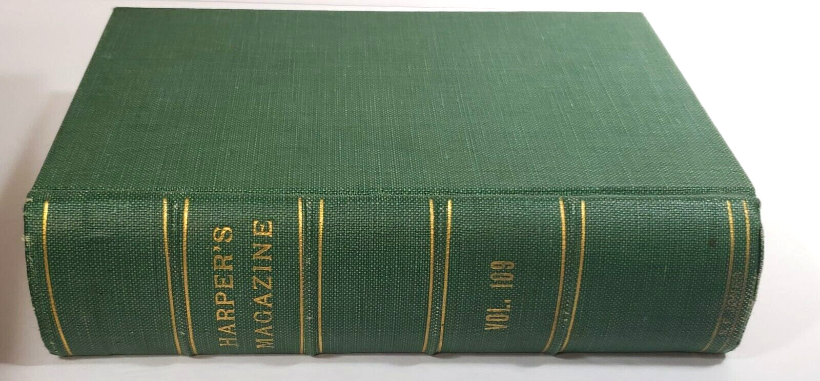 Harper’s Monthly Magazine Antique Bound Book Volume 109 June – November 1904