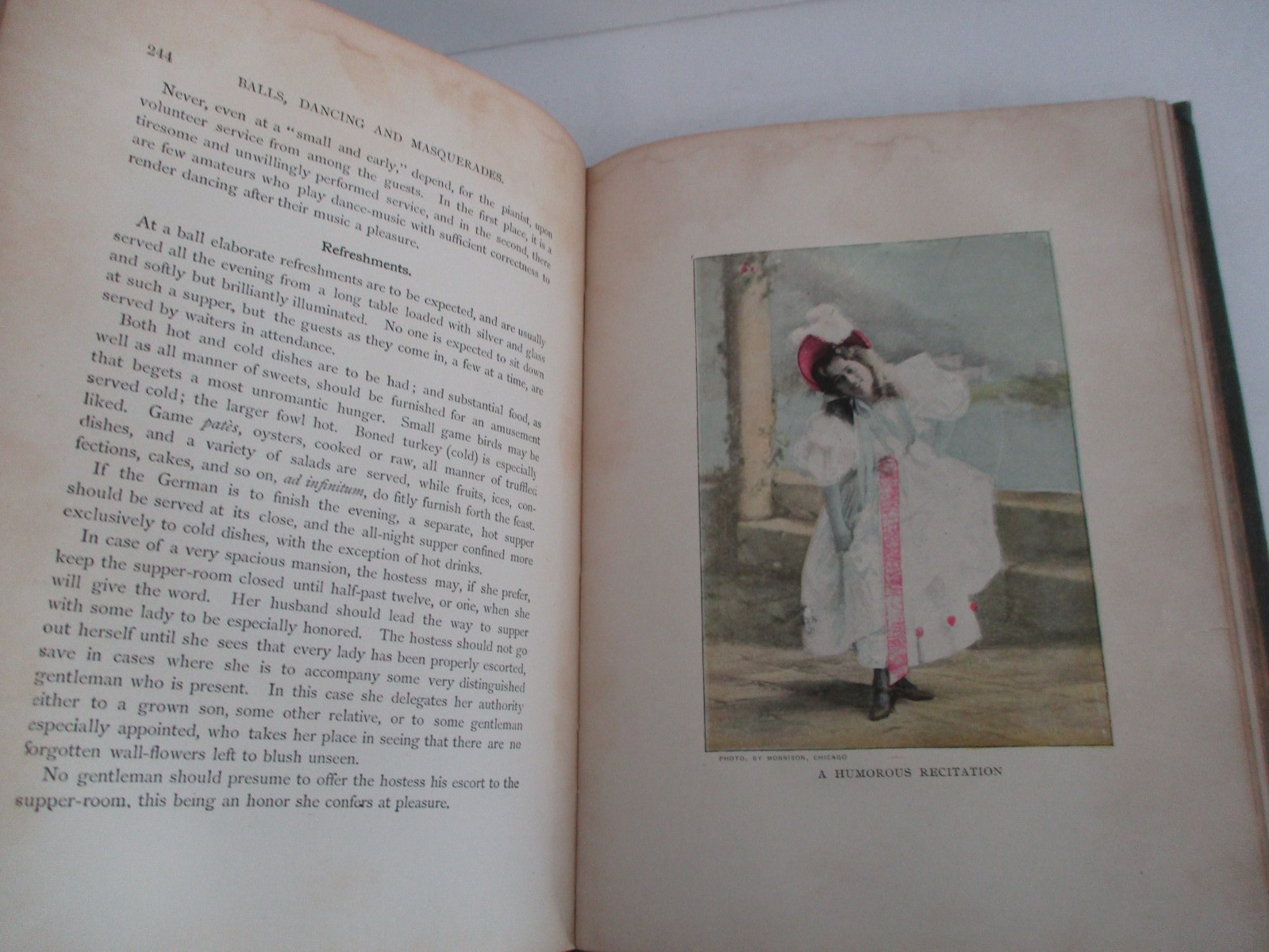 SOCIAL ETIQUETTE, Manners and Customs of Polite Society by Maud C. Cooke, 1896