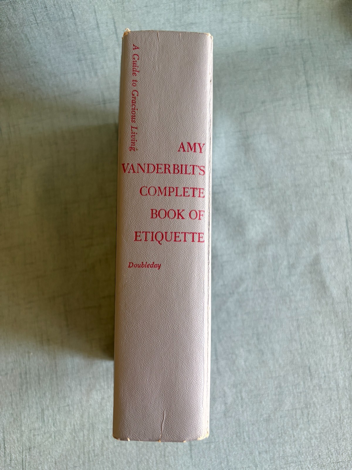 Amy Vanderbilt’s Complete Book of Etiquette- 1958 HC- Illustrated by Andy Warhol