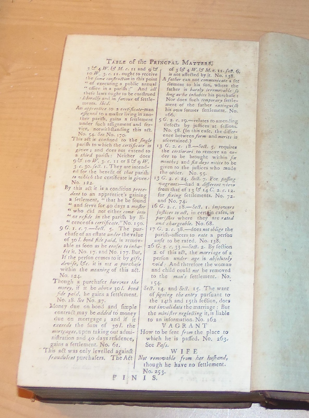 Decisions of the Court of King’s Bench Upon Settlement Cases. Burrow. 1790. 2nd
