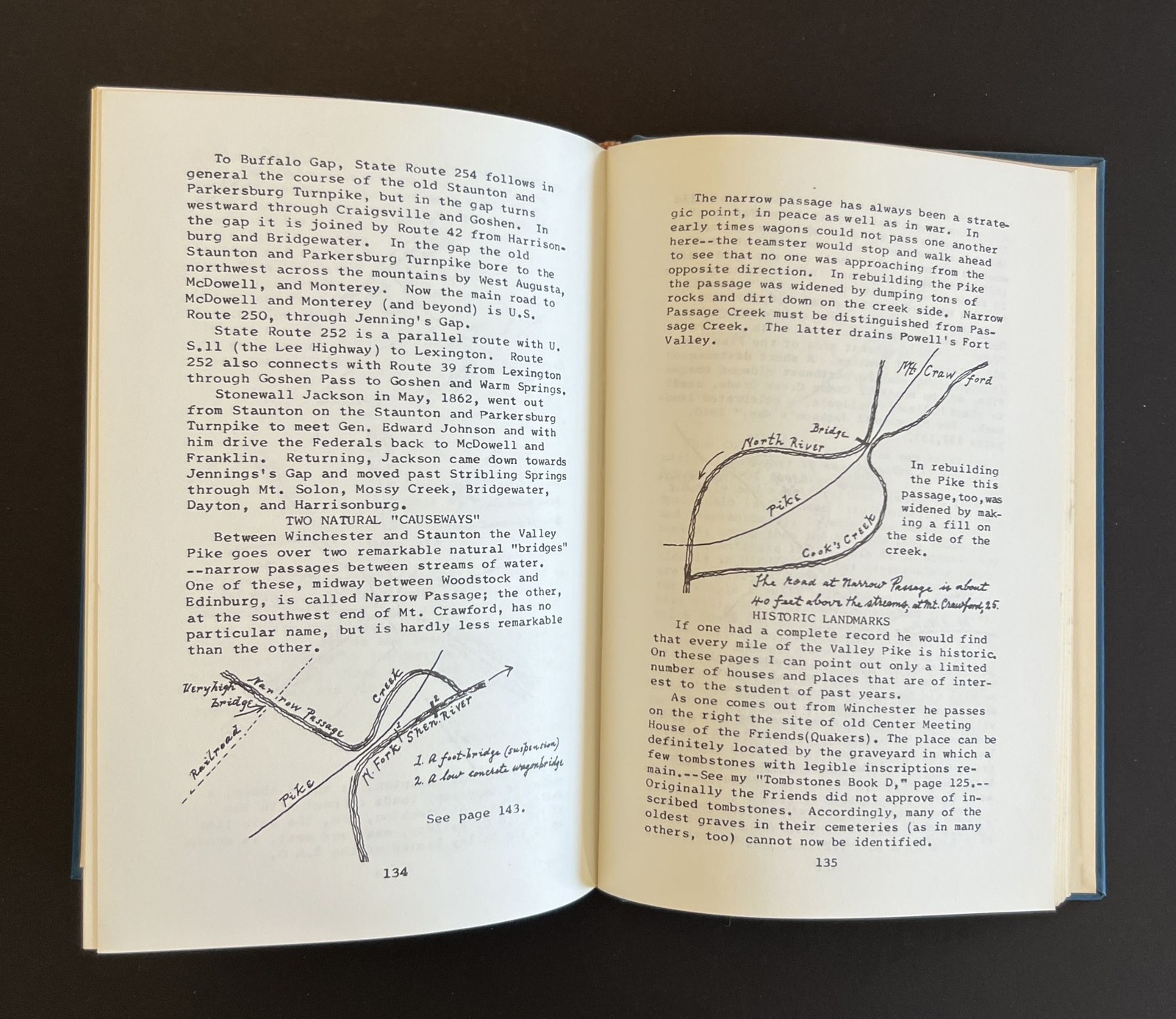 John W Wayland / Valley Turnpike Winchester to Staunton and other Roads 1st 1967