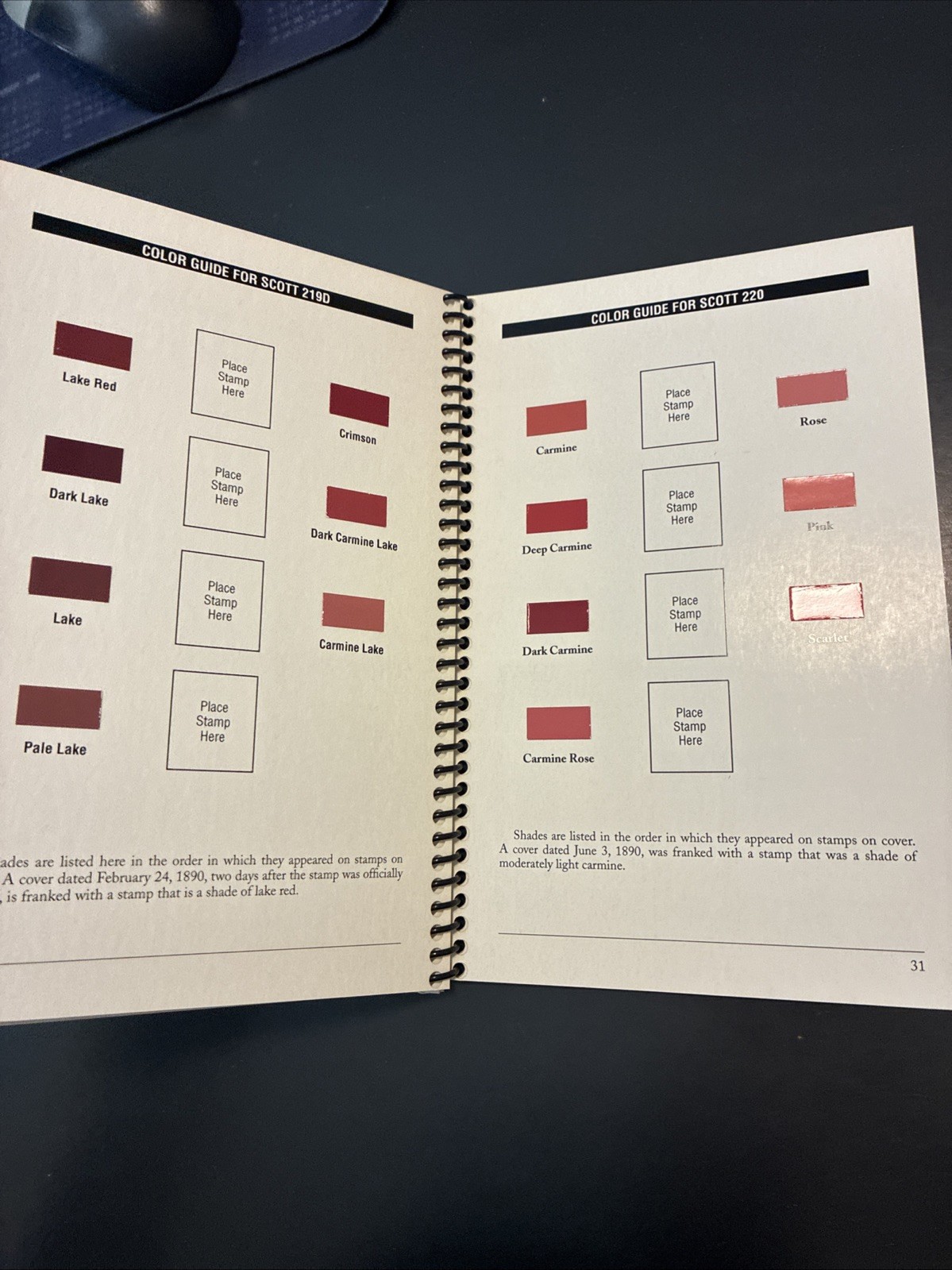 Scott Specialized Color Guides for U.S. Stamps 2005 Complete Very Good Condition