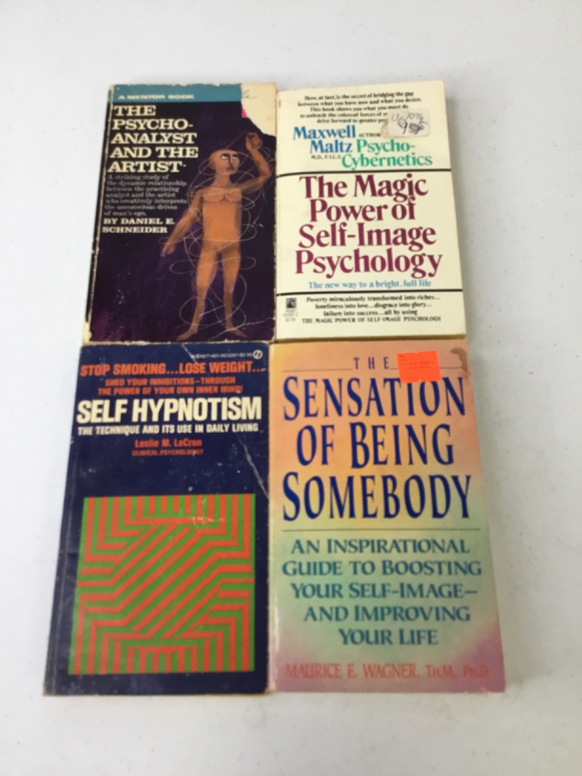 Lot of 4 Psychology, Self Help Books. Vintage PB