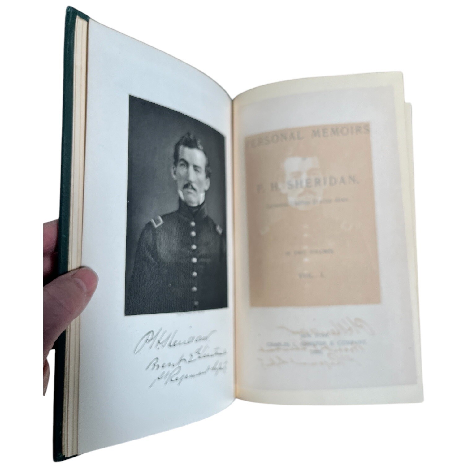 1888 Personal Memoirs of P. H. Phillip Sheridan General US Army Civil War 1st Ed