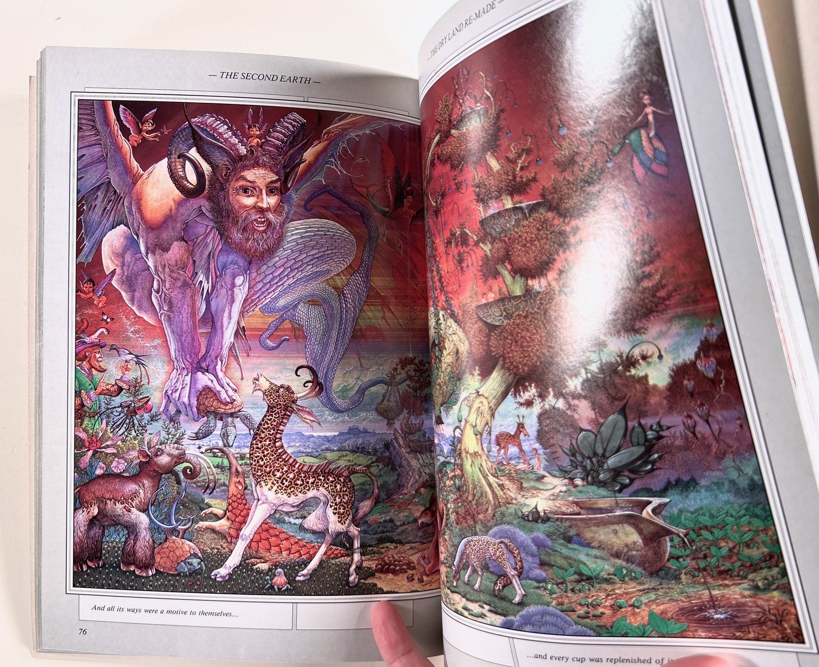 1987 Patrick Woodroffe THE SECOND EARTH fantasy art ALTERNATE HISTORY tpb first