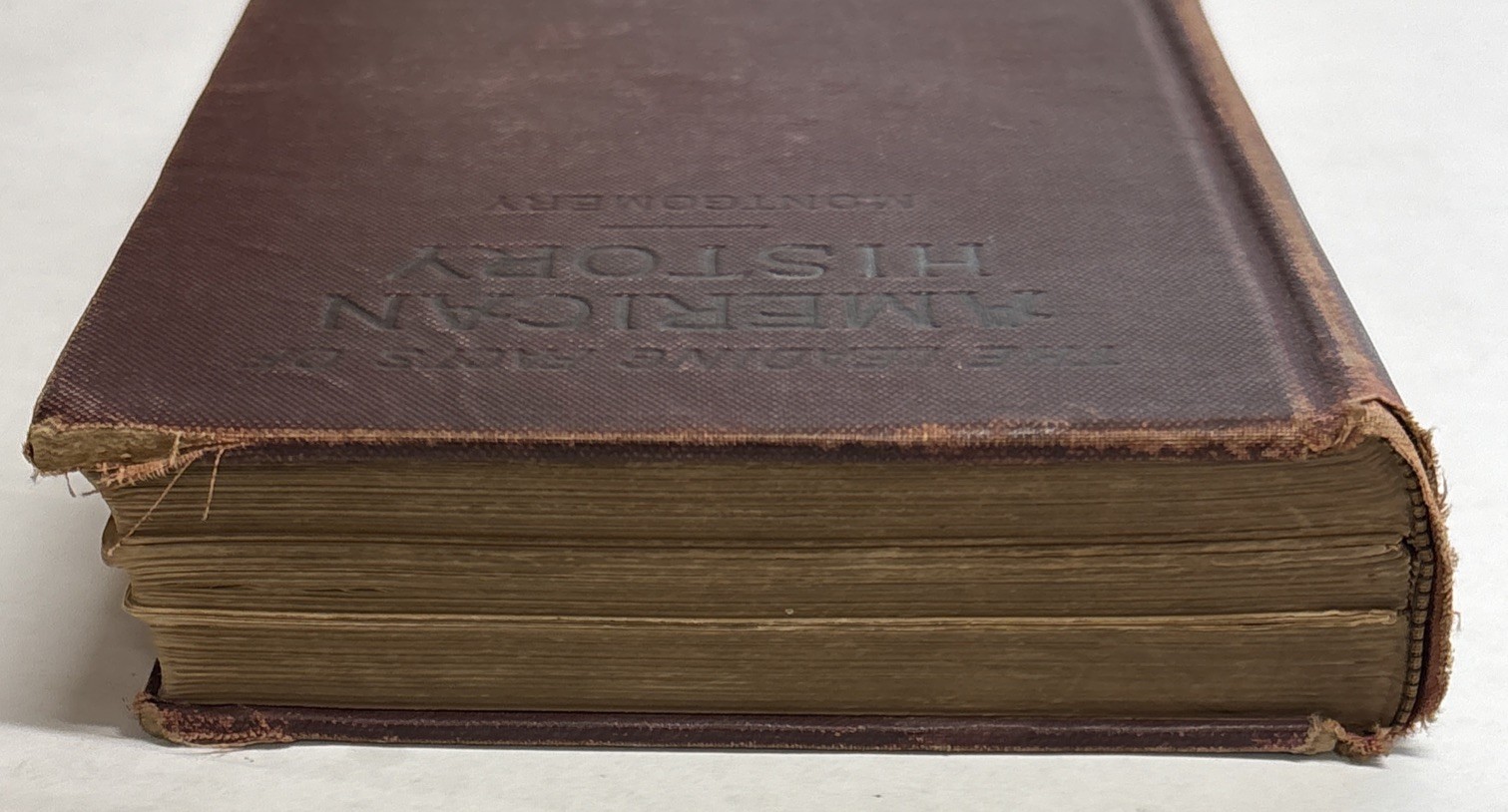 The Leading Facts of American History Series 1903 Montgomery Vintage Hardcover