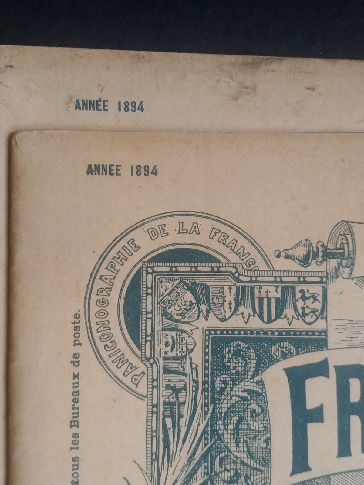Antique FRANCE ALBUM Periodicals 1890s French A. Karl