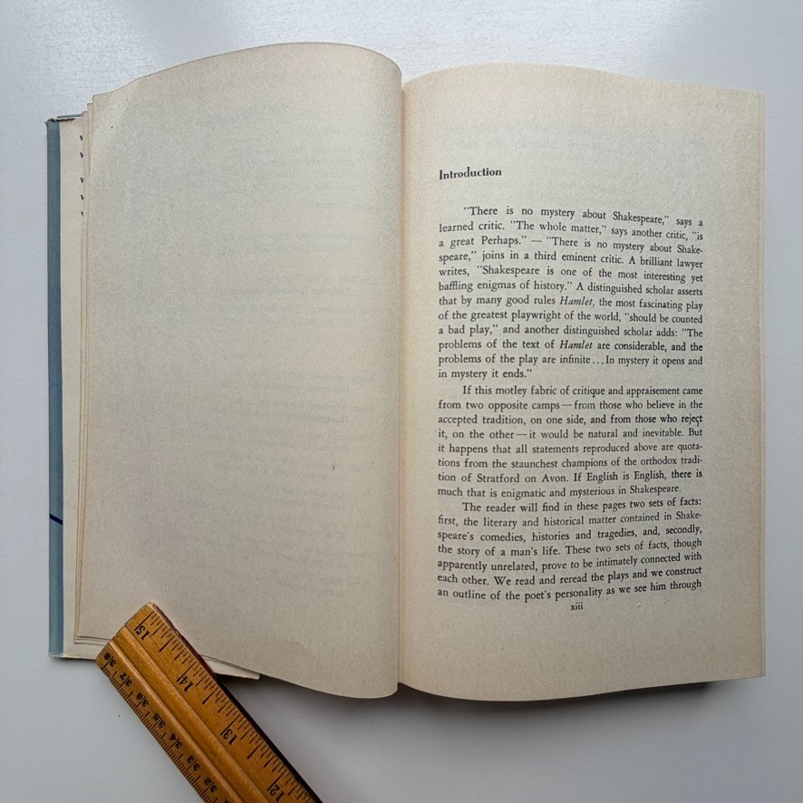 1955 Shakespeare Unmasked by Pierre S Porohovshikov Arco 1st