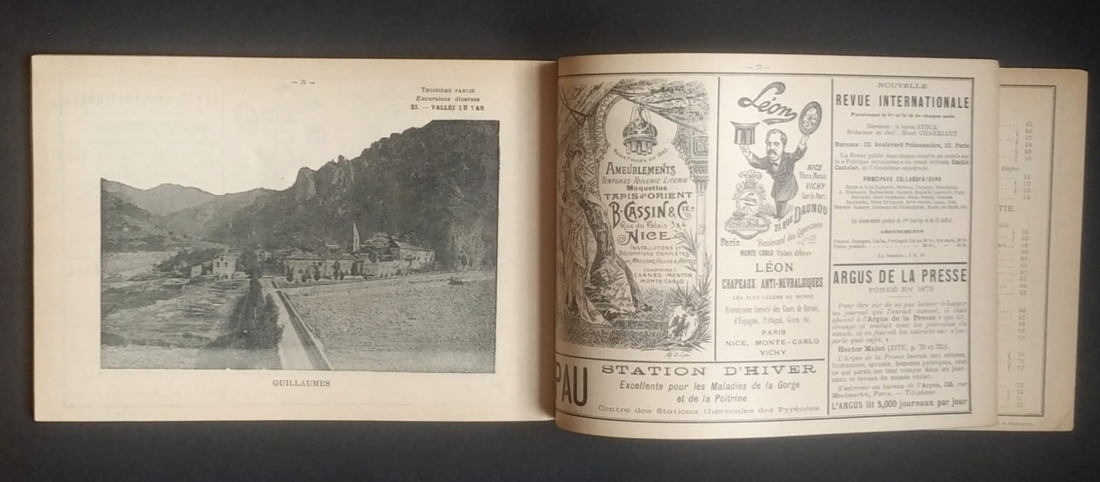 Antique FRANCE ALBUM Periodicals 1890s French A. Karl