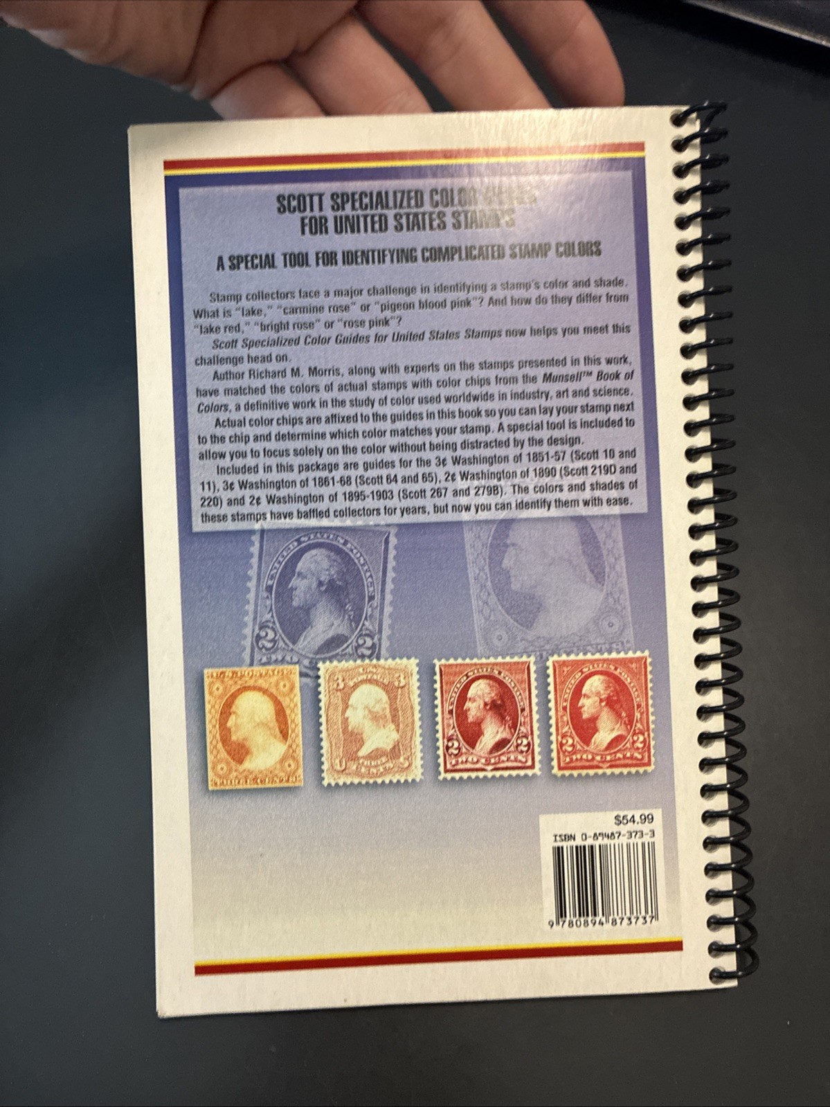 Scott Specialized Color Guides for U.S. Stamps 2005 Complete Very Good Condition