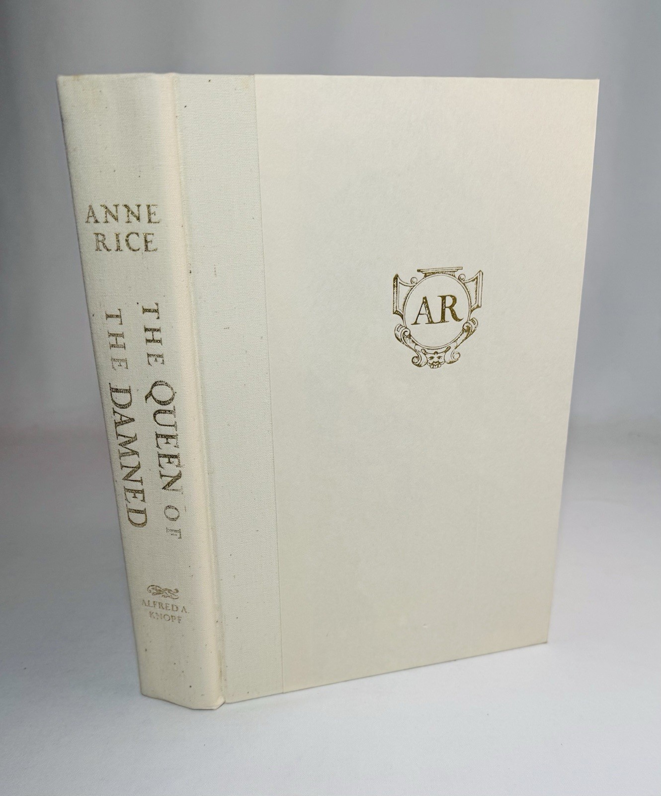 The Queen Of The Damned-Anne Rice-SIGNED-INSCRIBED-1st Edition/4th Printing-RARE