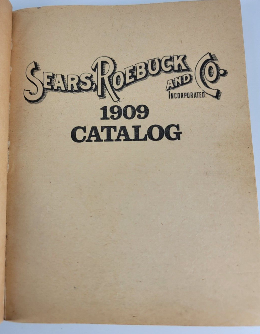 Sears Roebuck & Co. 1909 ~ Fall Consumer Guide Catalog 118 ~ 1979 Reprint