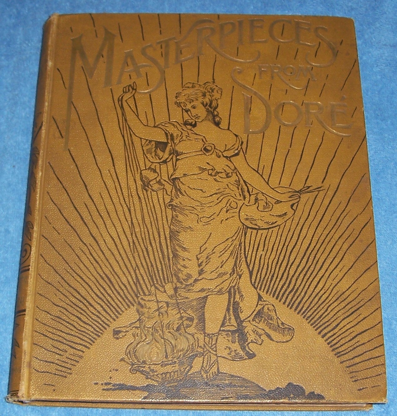 Masterpieces from the works of Gustave Dore. 80 Plates. 1887. First Edition.