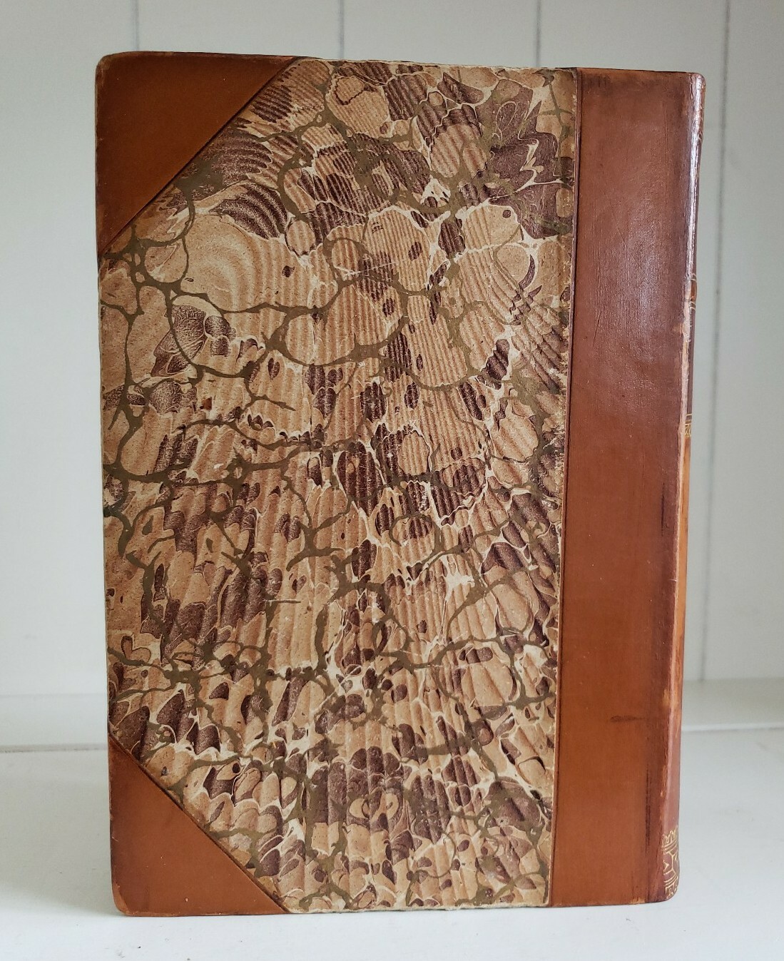Theophrastus Such, Jubal etc George Eliot Antique 1893 Victorian Leather Classic