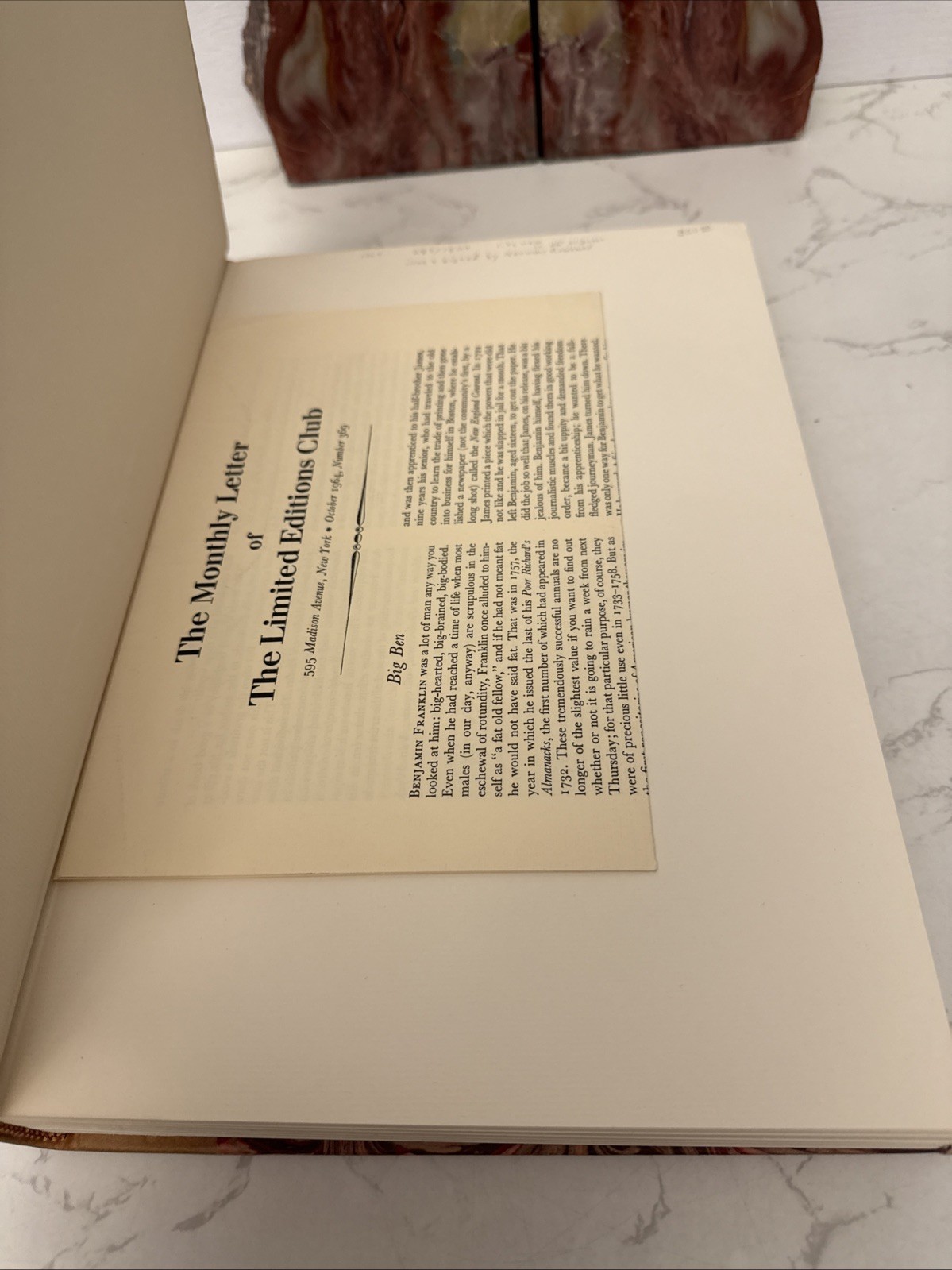 Poor Richard: The Almanacks for the Years 1733-1758-Signed By N. Rockwell #287