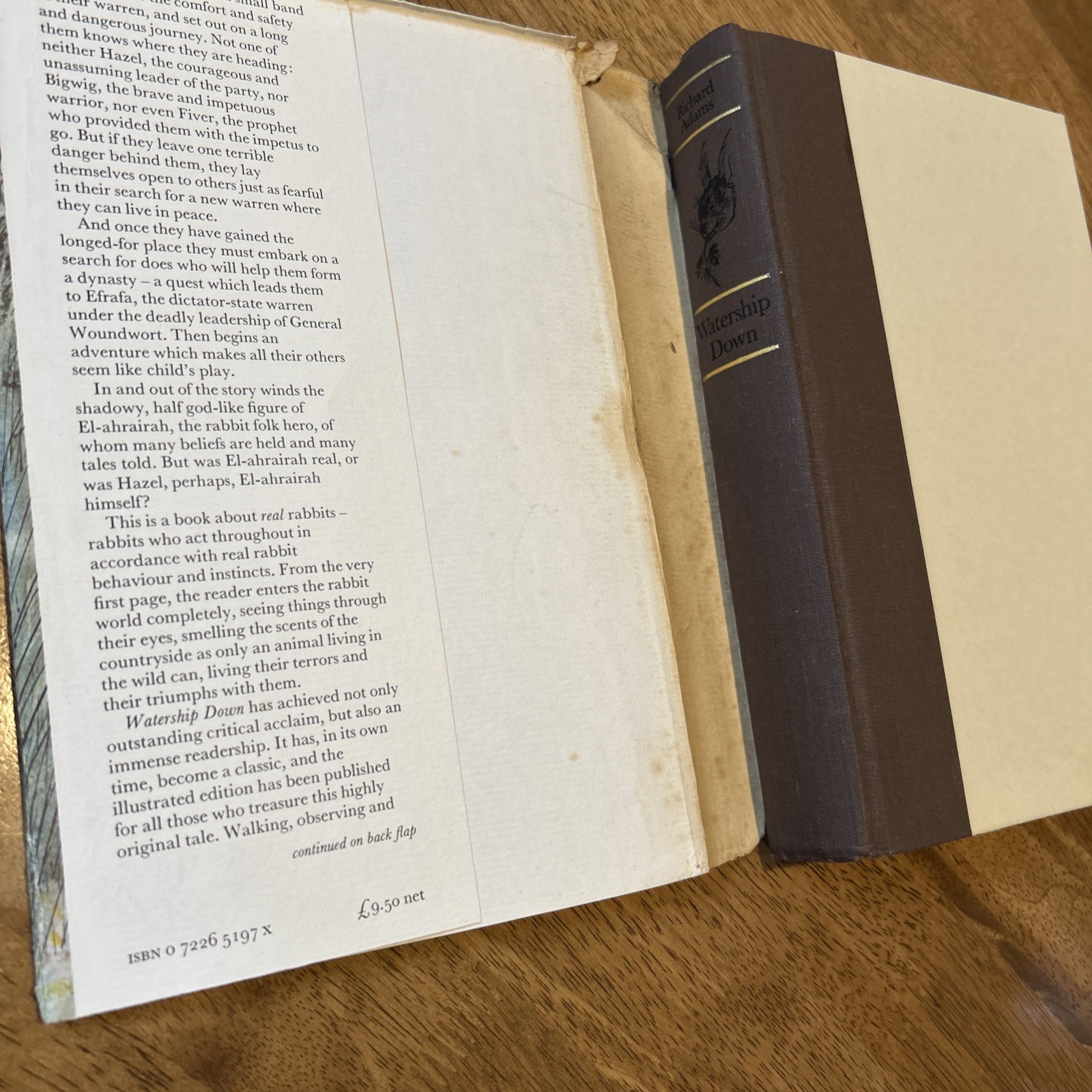 Watership Down Illustrated Edition 1978 Slip Case Dust Jacket Map Richard Adams