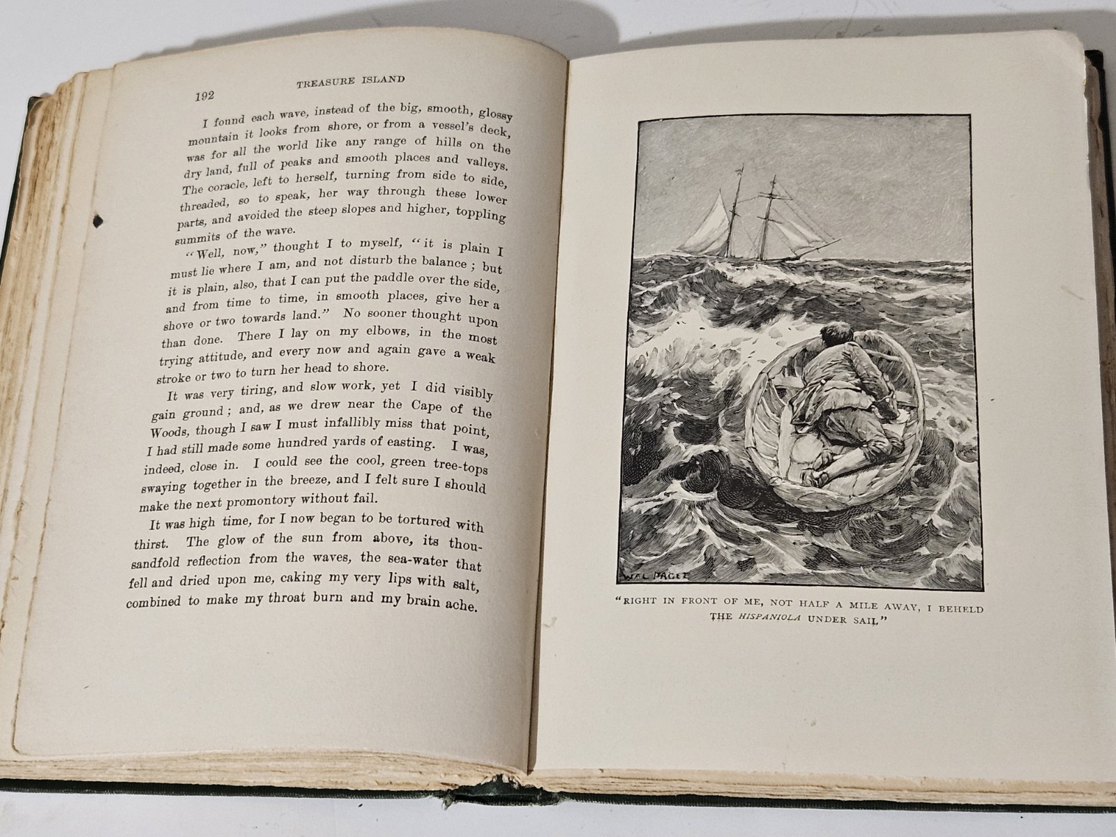 STEVENSON, Robert Louis “Treasure Island” [Charles Scribner’s Sons, 1905] VTG