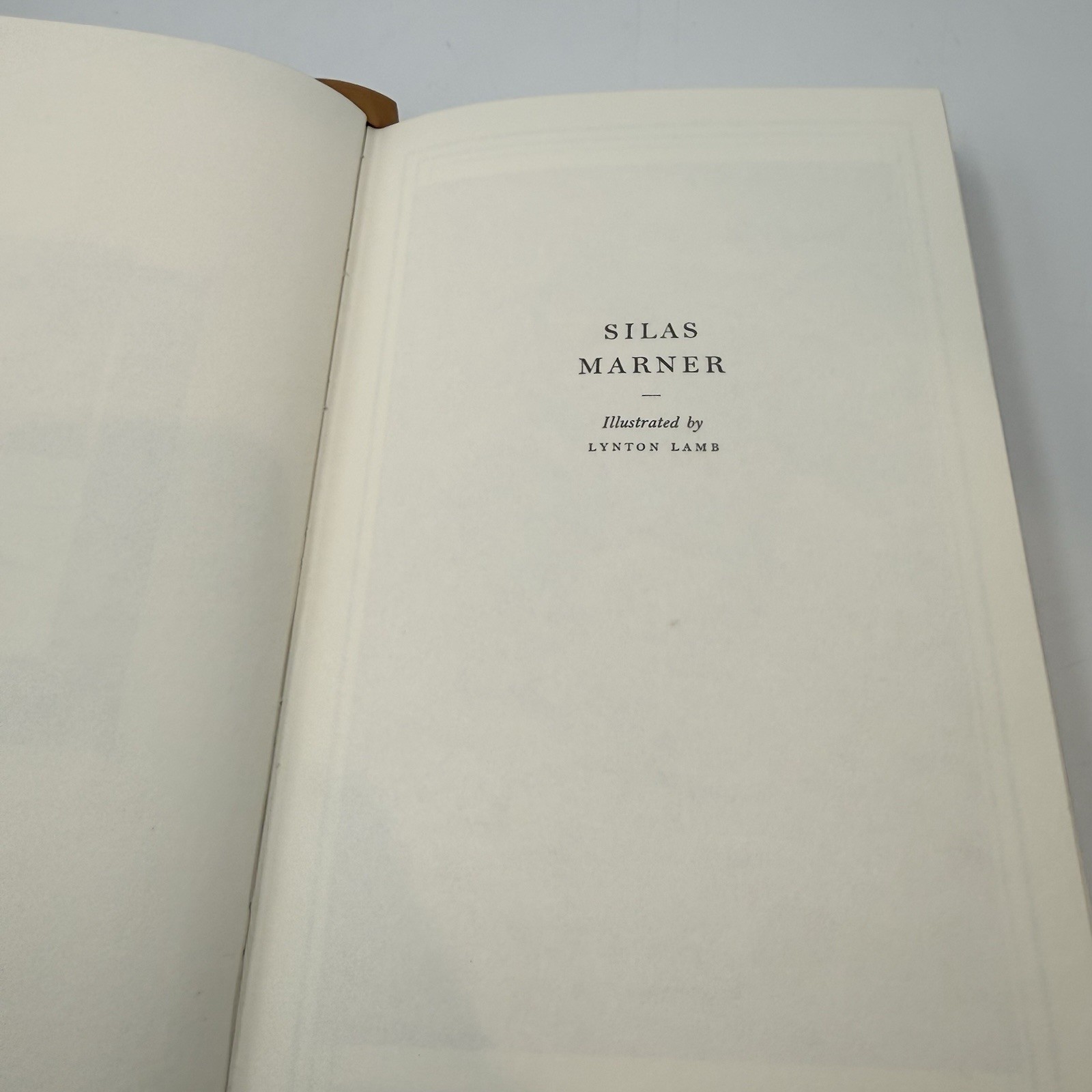 Easton Press SILAS MARNER by George Eliot Leather bound 2005 Collector’s Edition