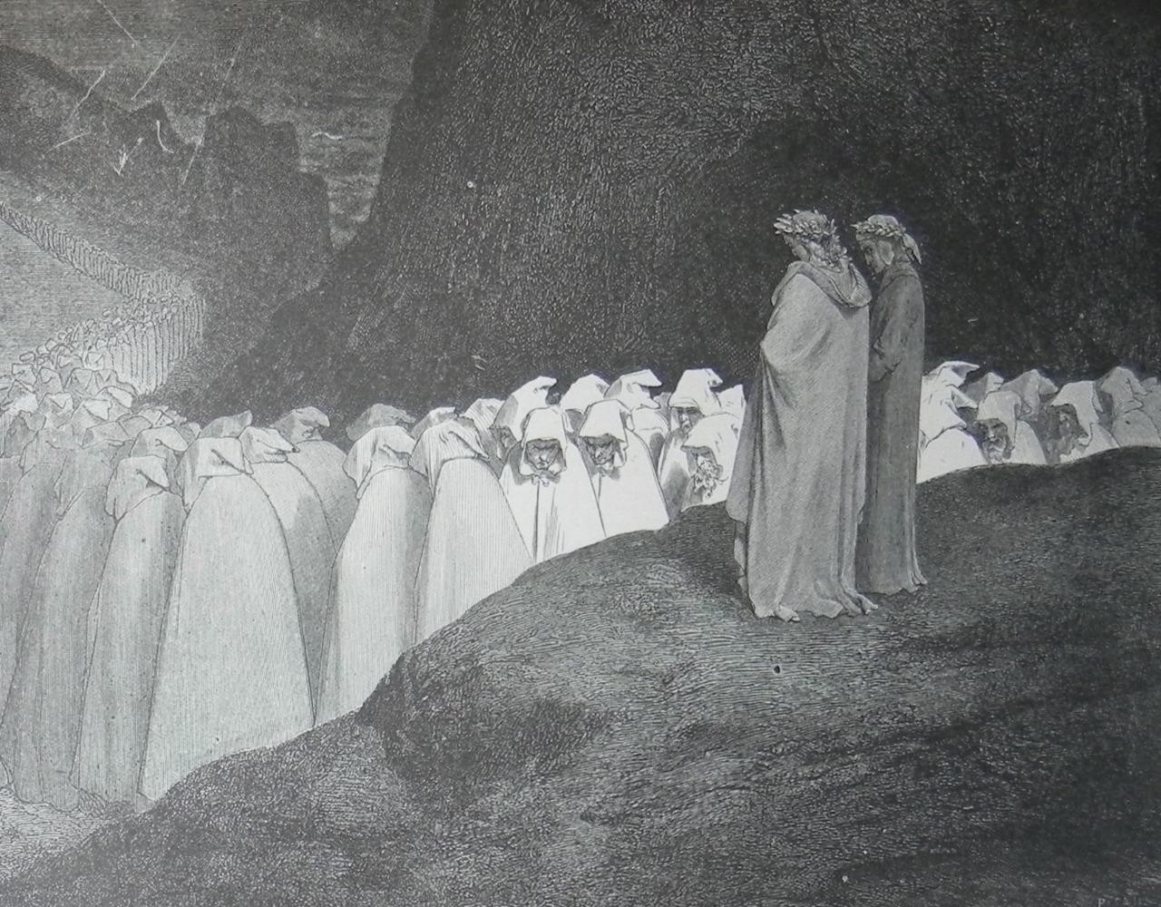 Huge Dante’s Inferno 1880’s 75 illustrations by Gustave Dore Plates!!!