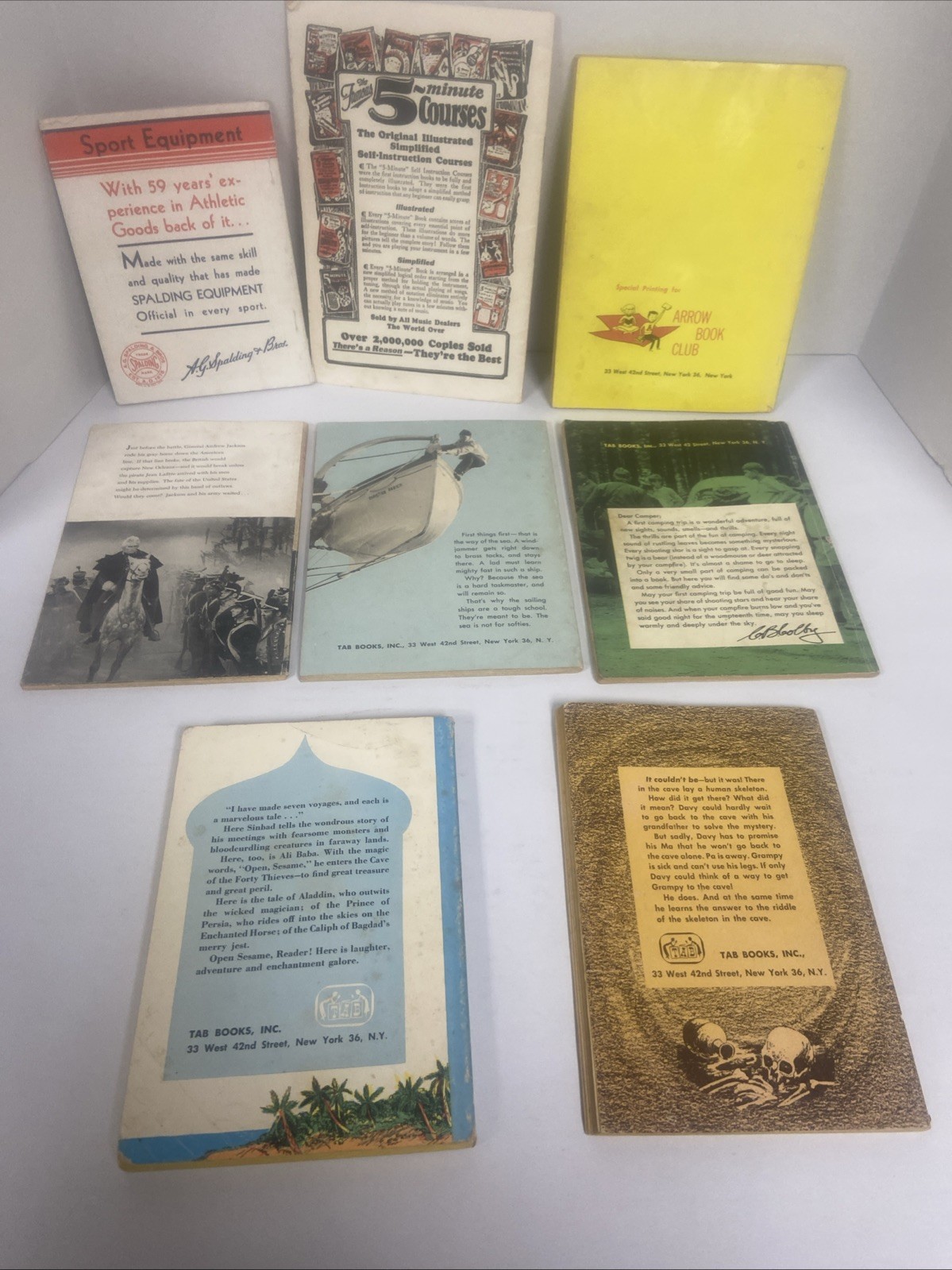 vintage book lot for youth-young adults 50s-60s