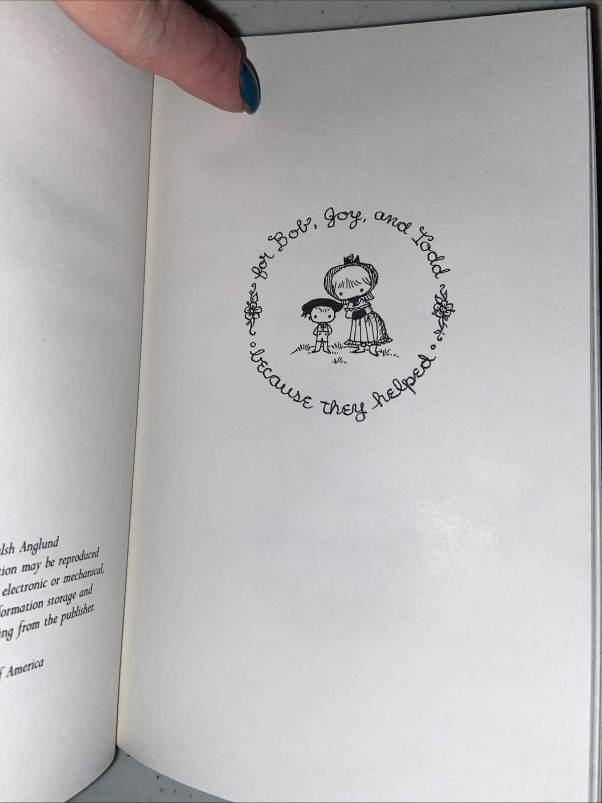 Vtg 1958 Joan Walsh Anglund A FRIEND IS SOMEONE WHO LIKES YOU Gift Book HCDJ