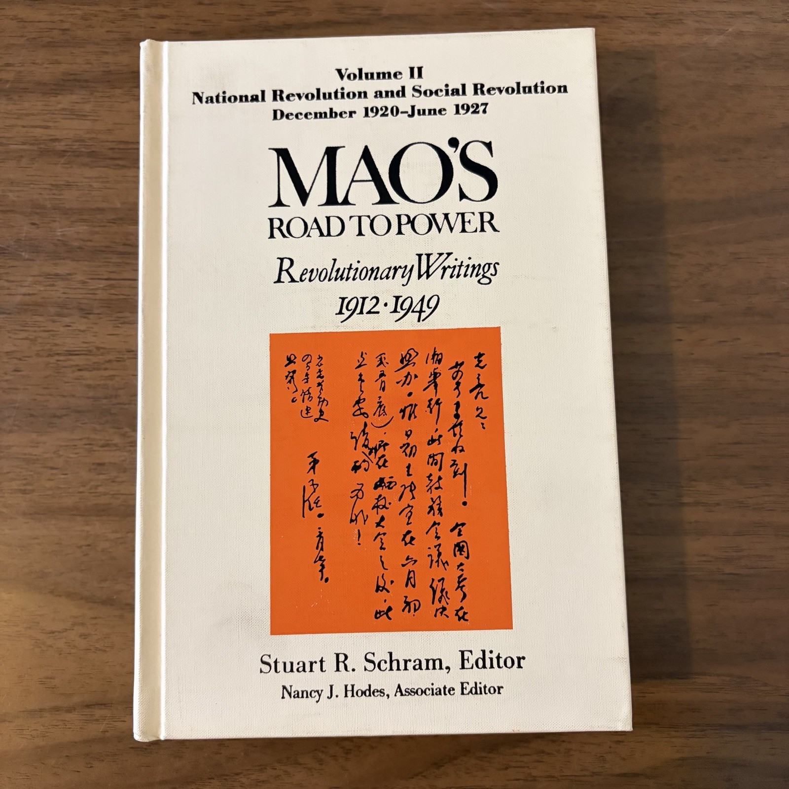 Mao’s Road to Power Revolutionary Writings 1912-1949 Volumes 1-3 HC Set Schram