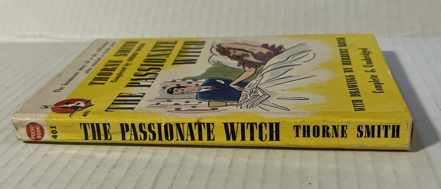 The Passionate Witch by Thorne Smith & Norman Matson-Pocket 401-1949 12th Print