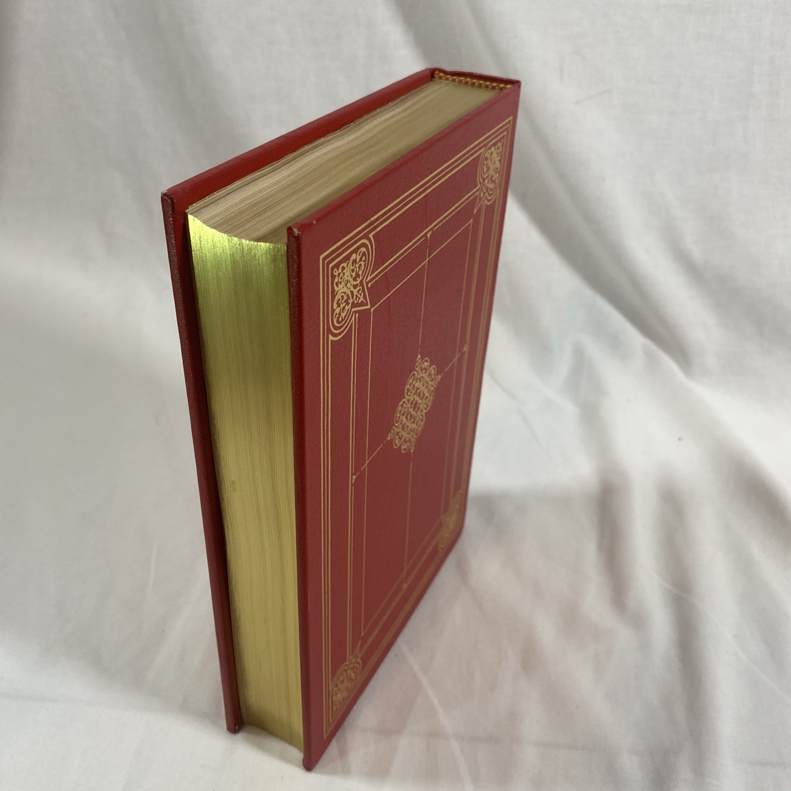 Lot of 5 Franklin Library Classics Leather Hardcover Books Staging Decorating