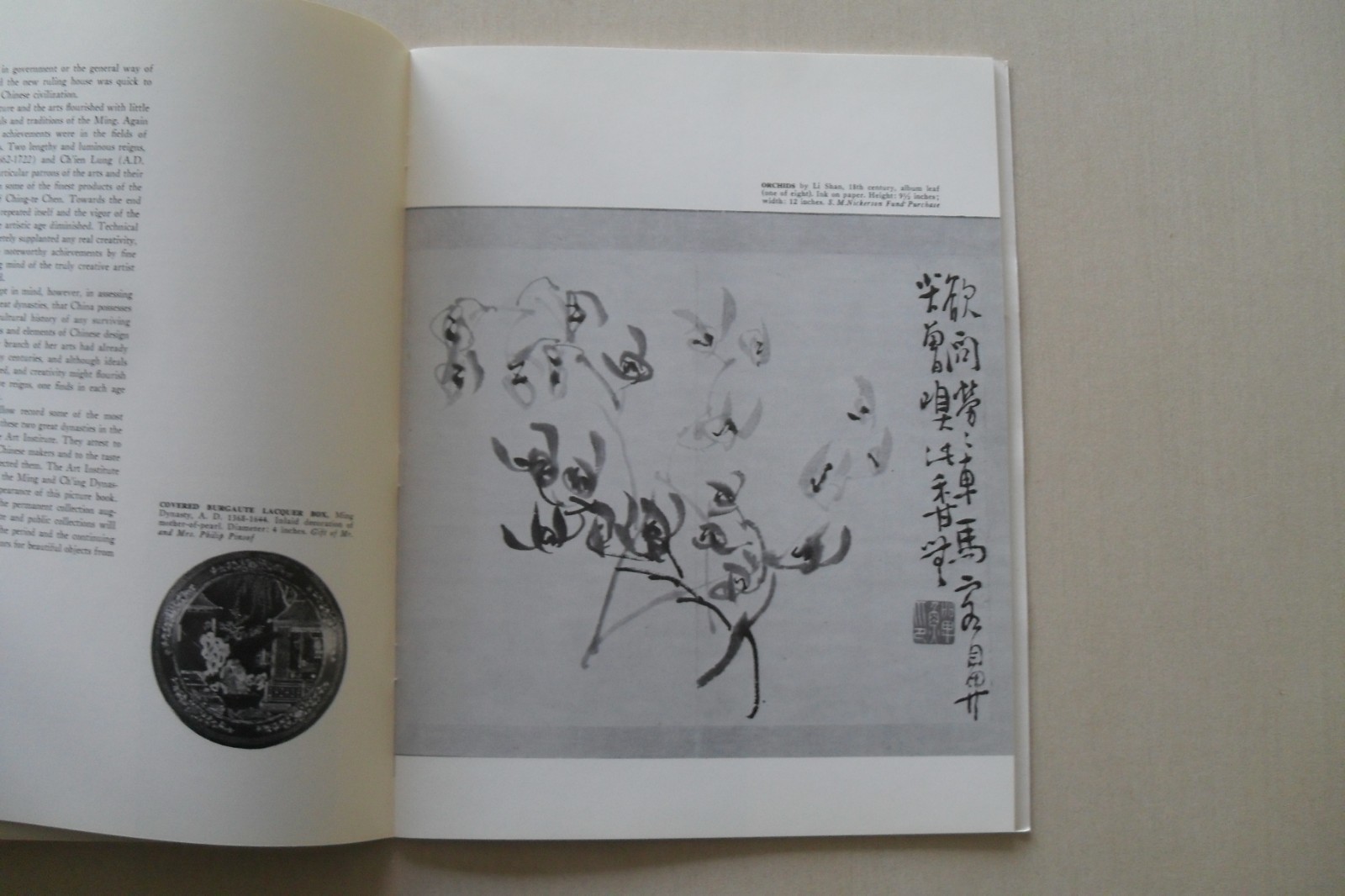 Ming-Ch’ing Dynasties Exhibit Catalog – The Art Institute of Chicago, 1964