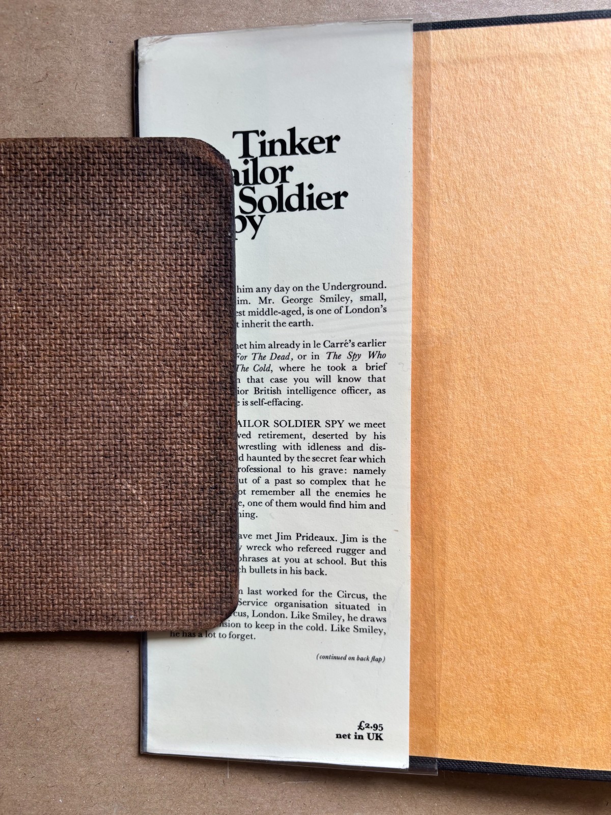 John Le Carre Tinker Tailor Soldier Spy 1974 first edition 1st/1st Karla trilogy