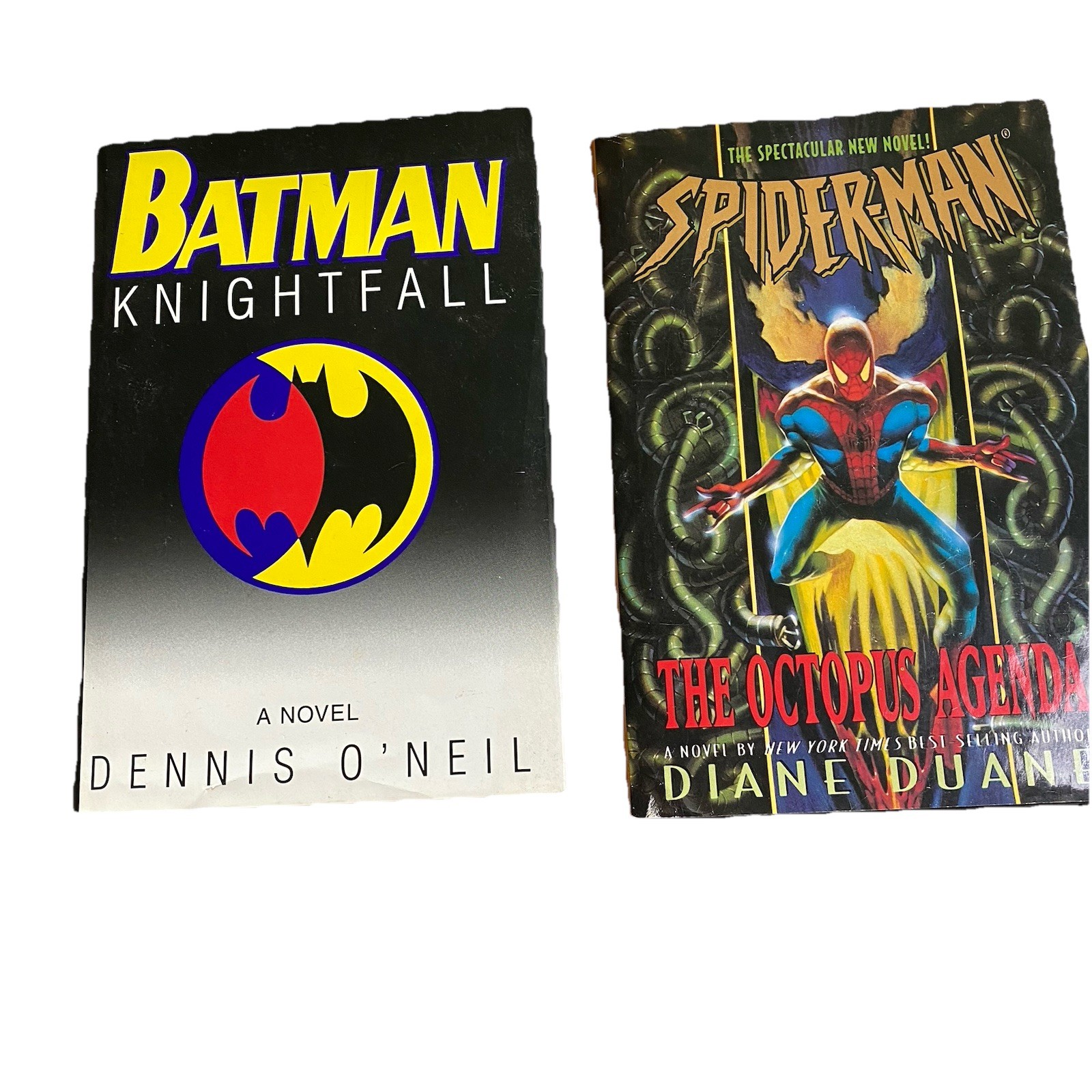 BATMAN: KNIGHTFALL SPIDERMAN & OCTOPUS AGENCY HC DJ 1st Edition Print