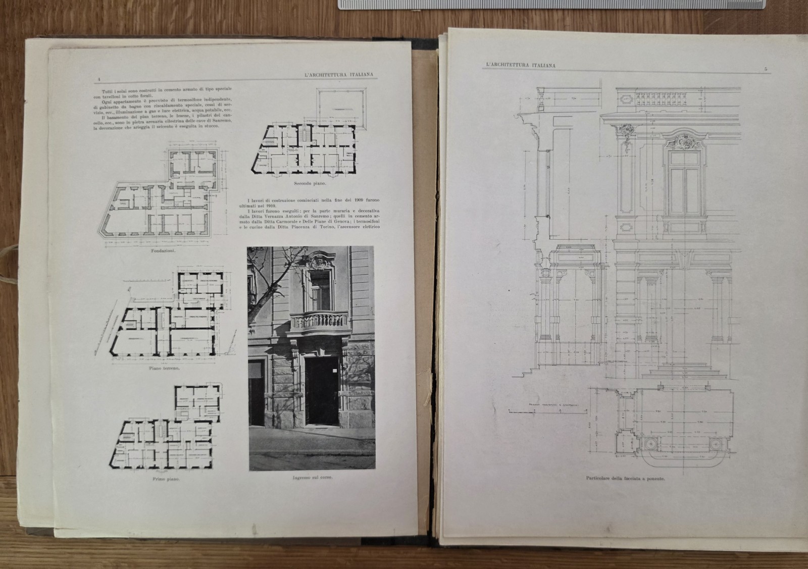 1911-1914 L’Architettura Italiana 3 Volumes – Italian Art Nouveau Magazine