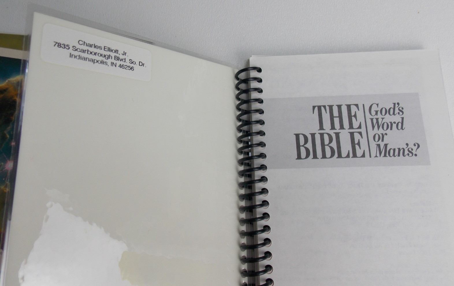 7 *Spiral Bound* Jehovah’s Witness Watchtower Book Lot