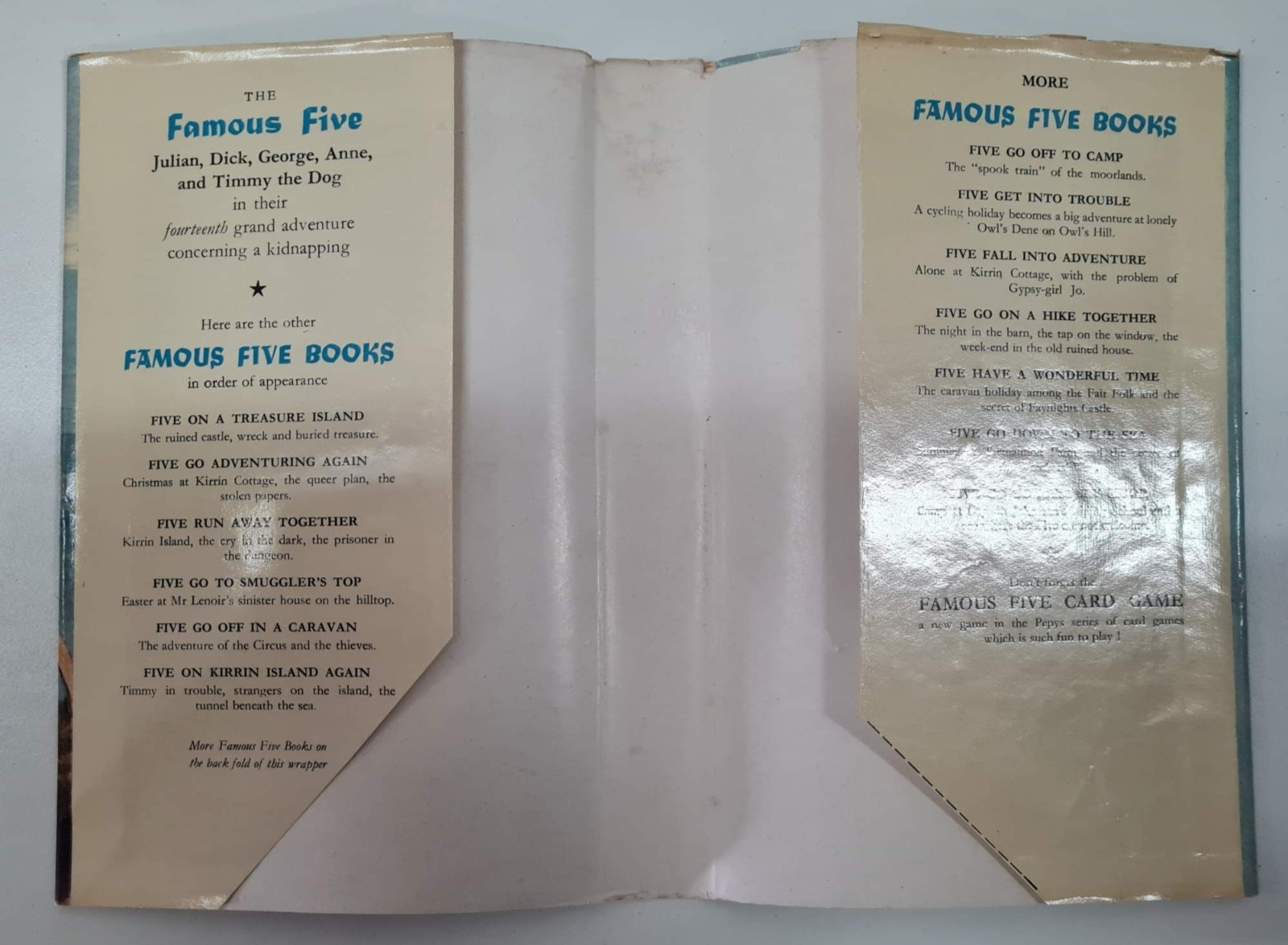 Five Have Plenty of Fun by Enid Blyton HCDJ 1955 1st Edition THE FAMOUS FIVE