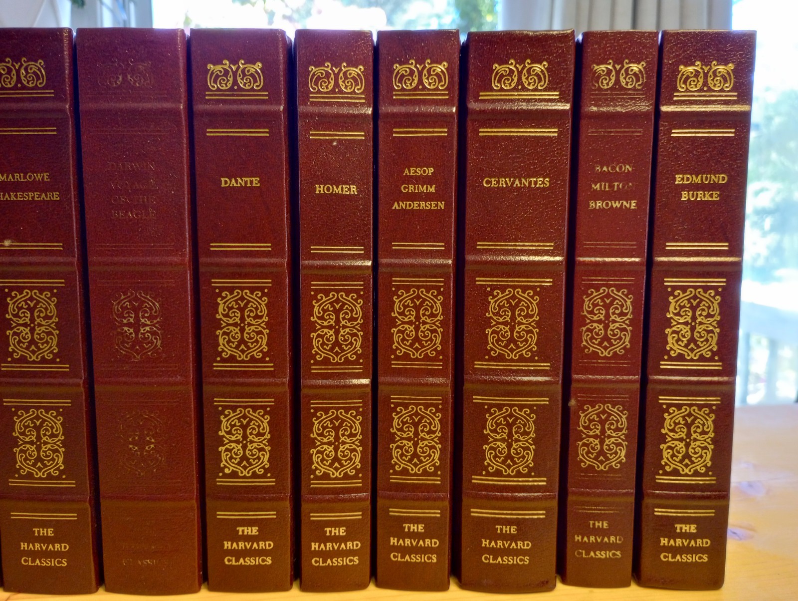 15 Volume Harvard Classics Darwin Dante Homer Aesop Grolier Enterprises Edition